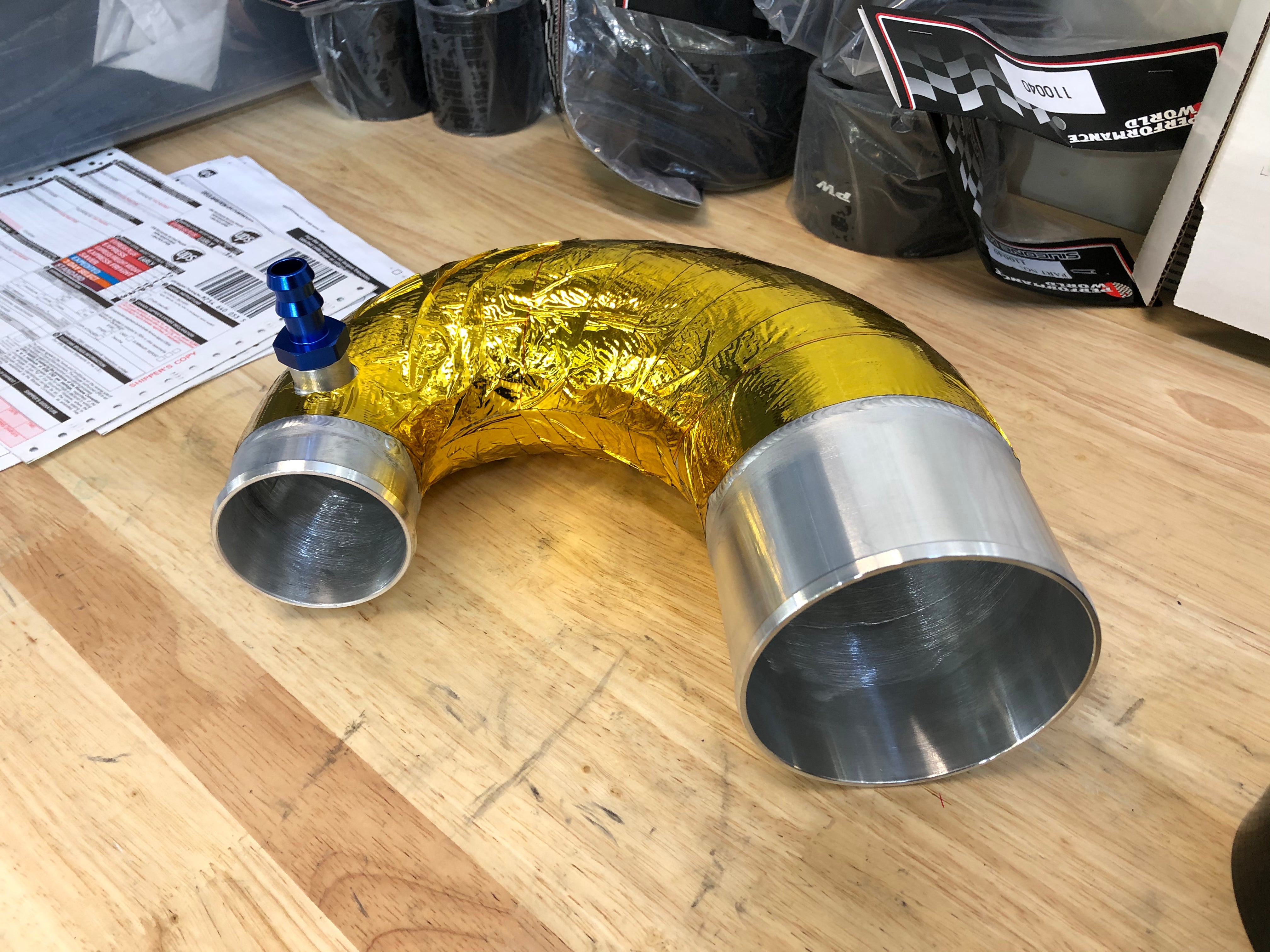 McLaren Billet Turbo Inlets