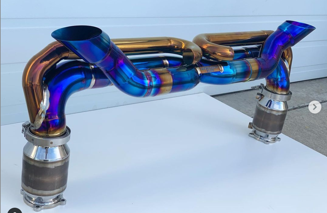 Porsche 991.1 Turbo Exhausts