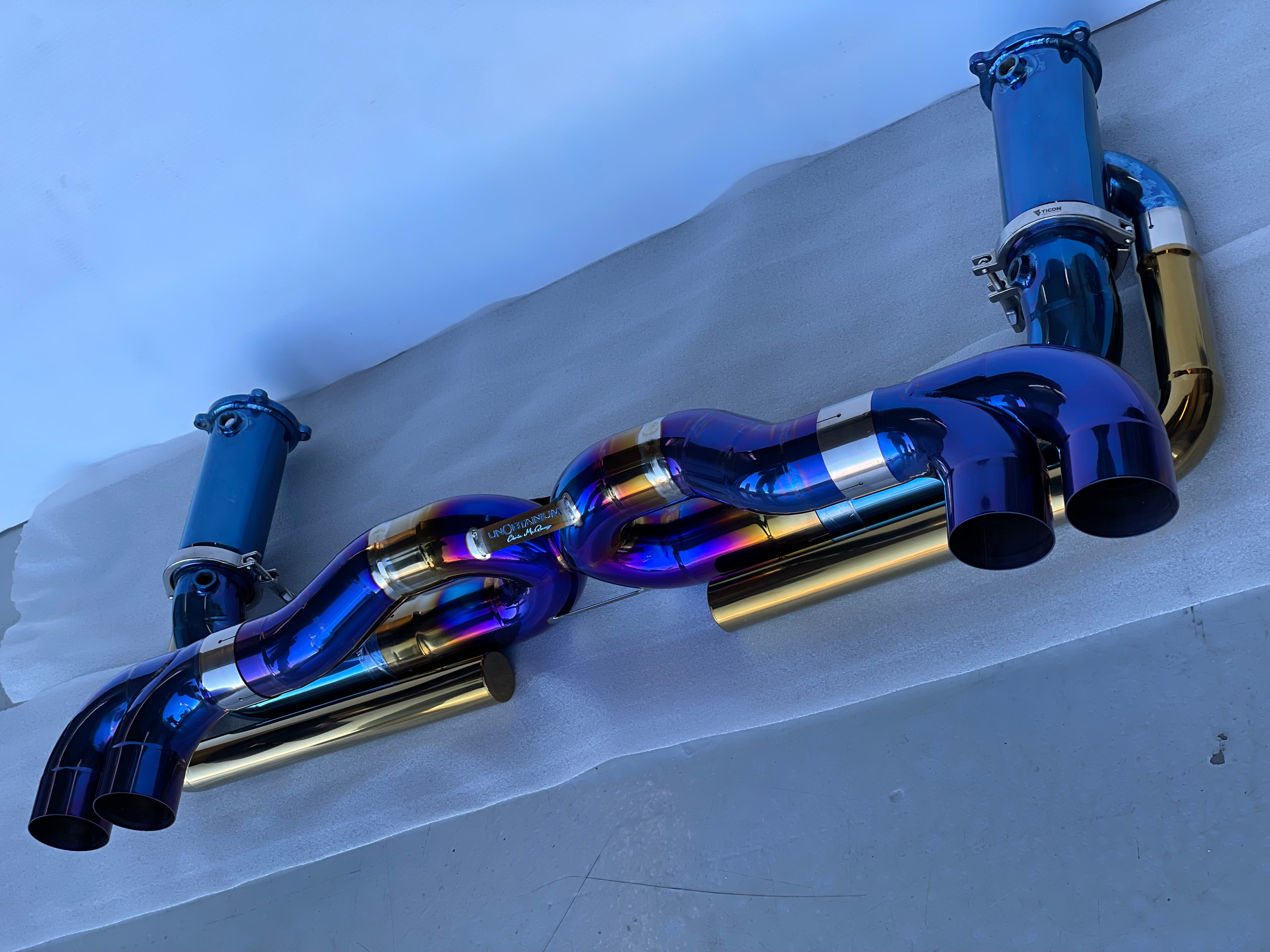 Porsche 997.1 Turbo Exhausts