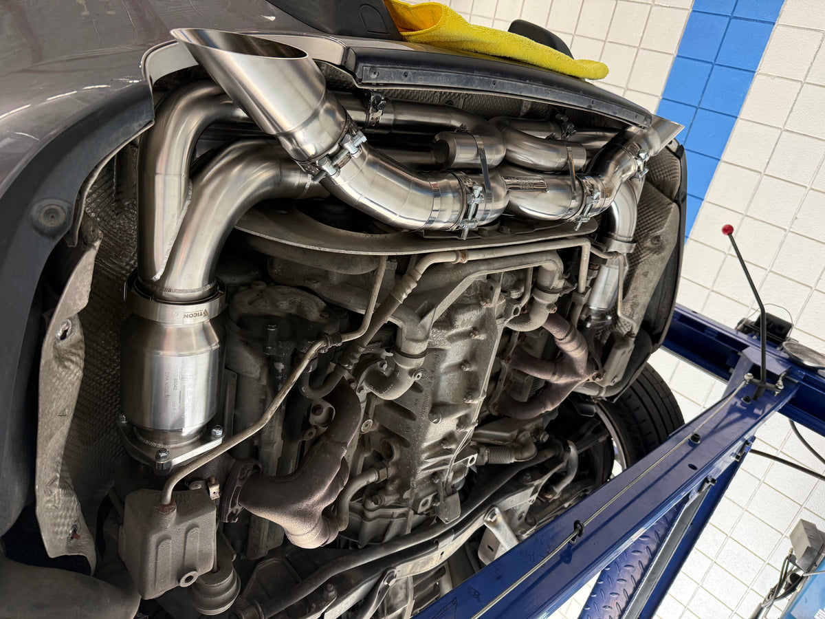 Porsche 996 Turbo Exhausts