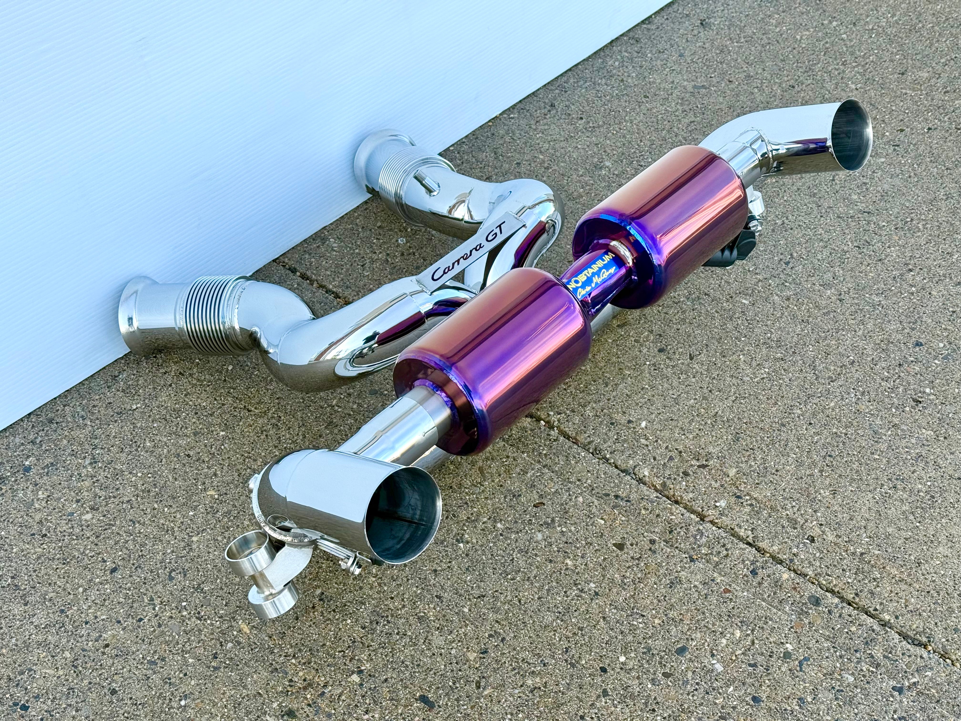 Porsche Carrera GT Exhaust Systems