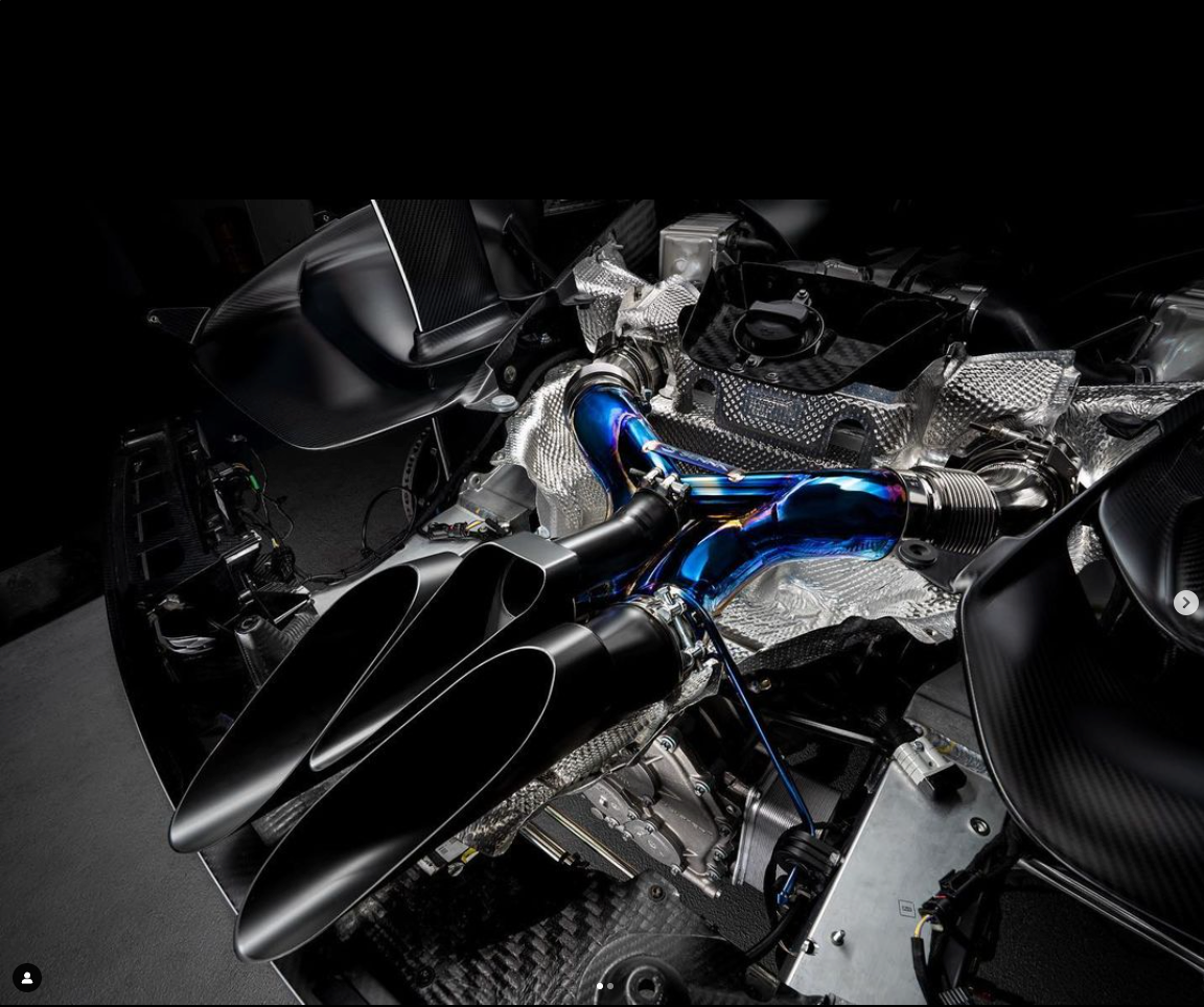 McLaren Senna X-Pipe Exhaust System