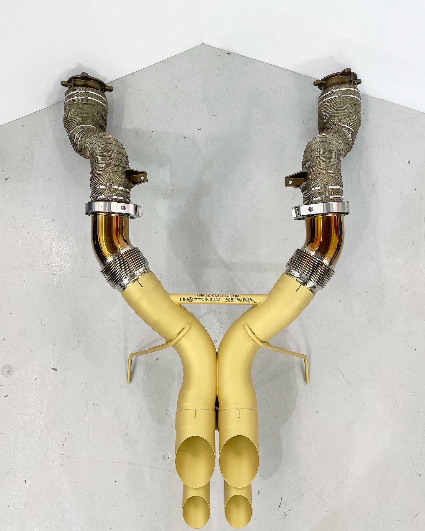 McLaren Senna X-Pipe Exhaust System