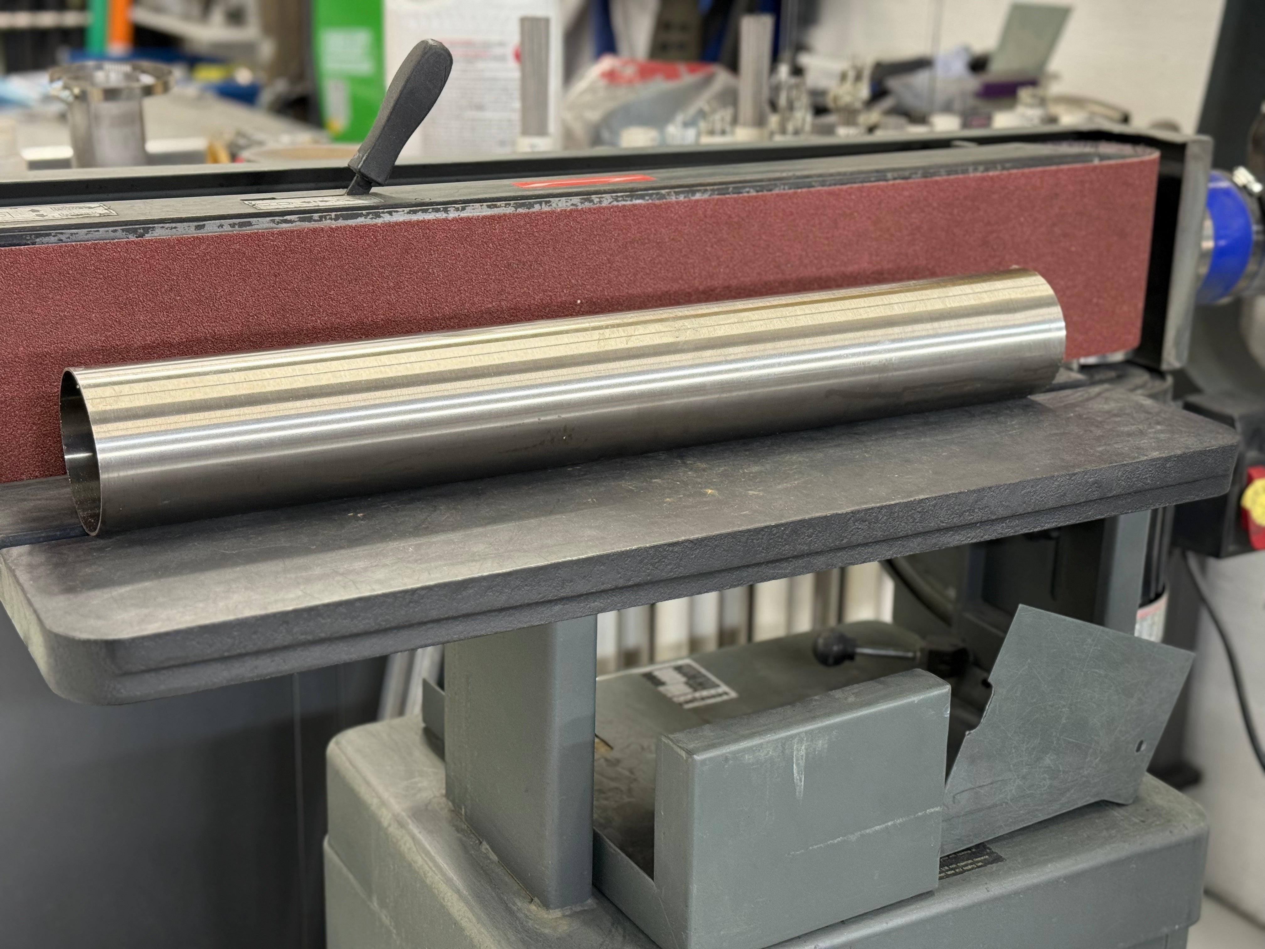 2.5" Titanium Tube 1mm/.039" - 48" Length