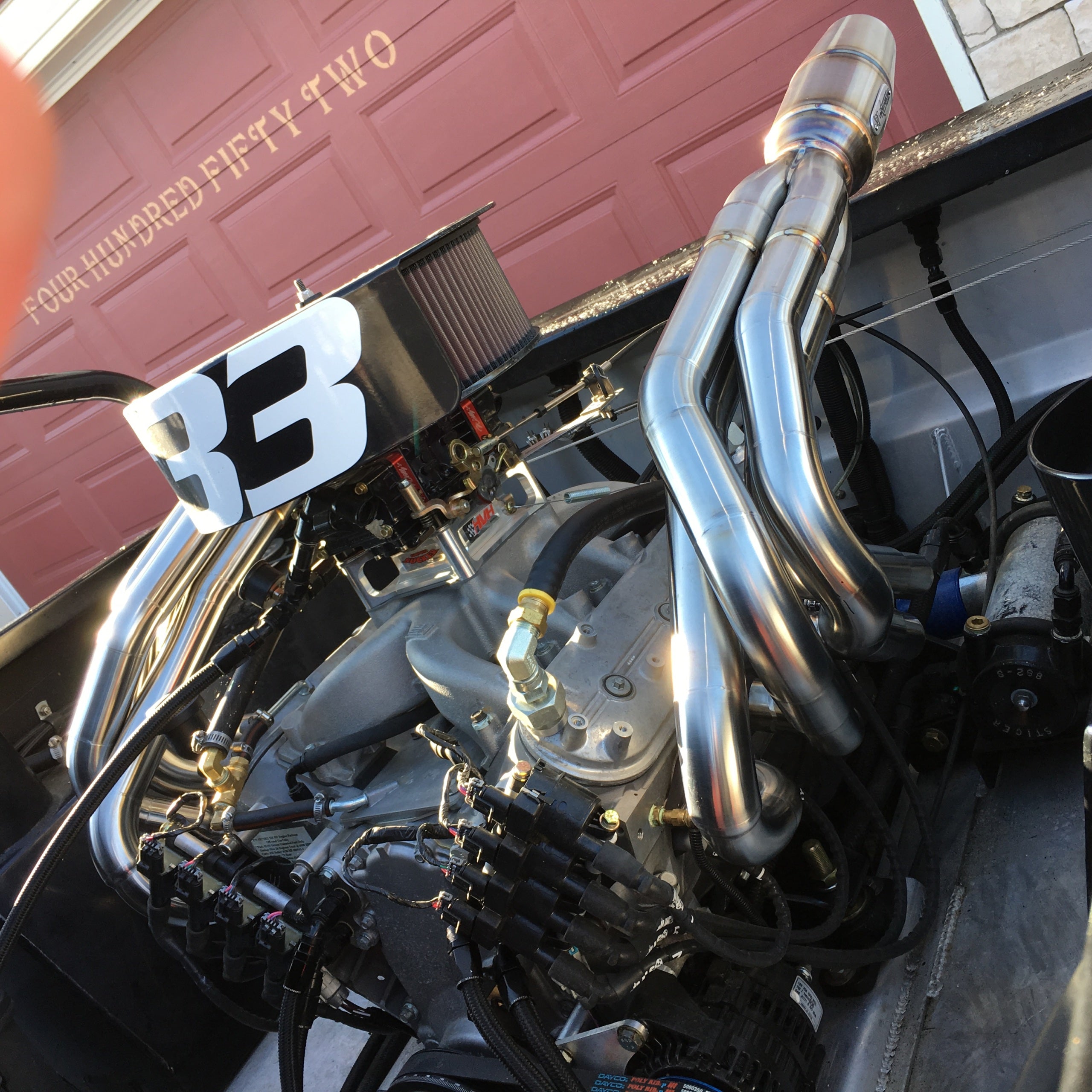 Custom Race Boat Headers