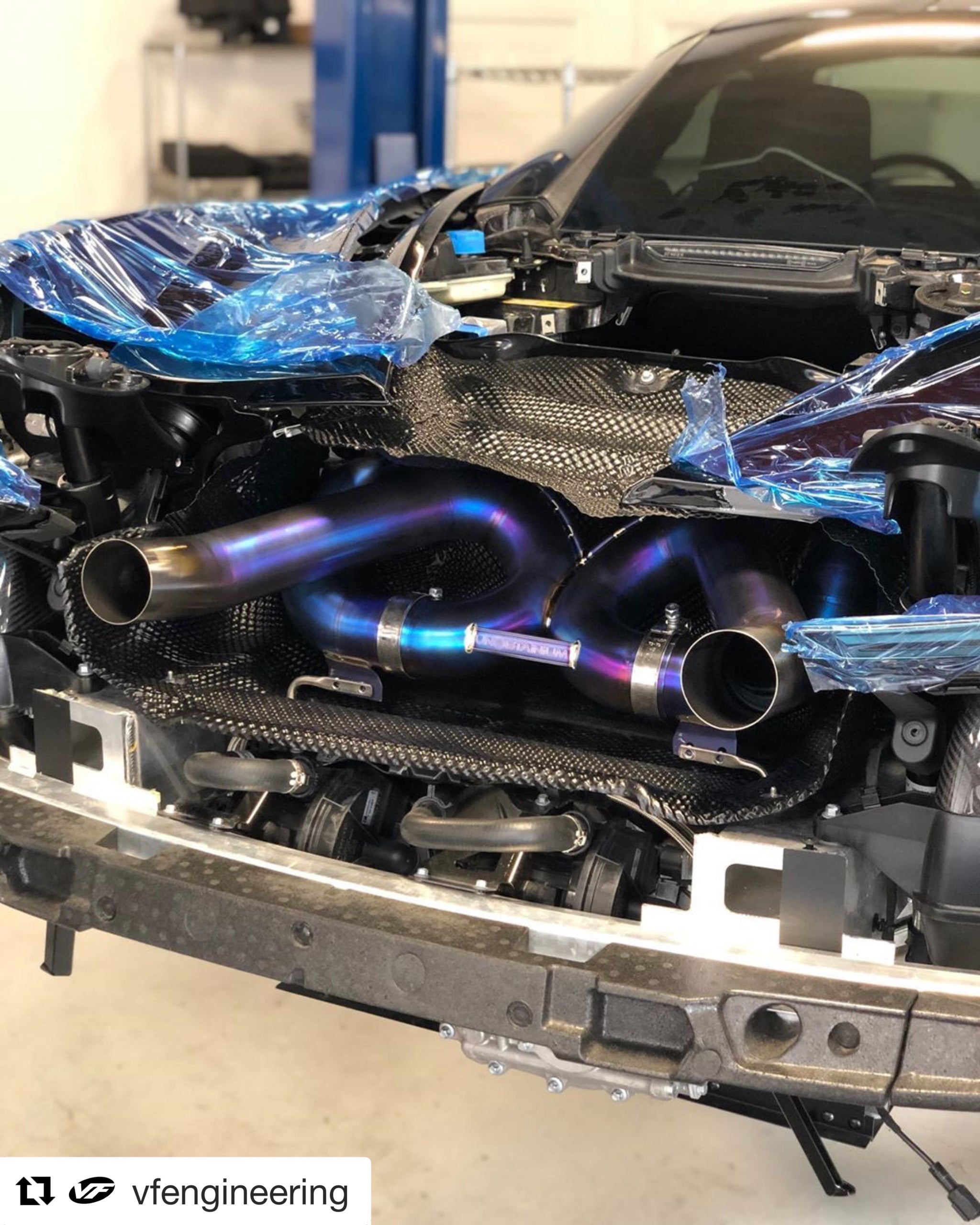McLaren 720S: Titanium, Inconel or Stainless X-Pipe Exhaust