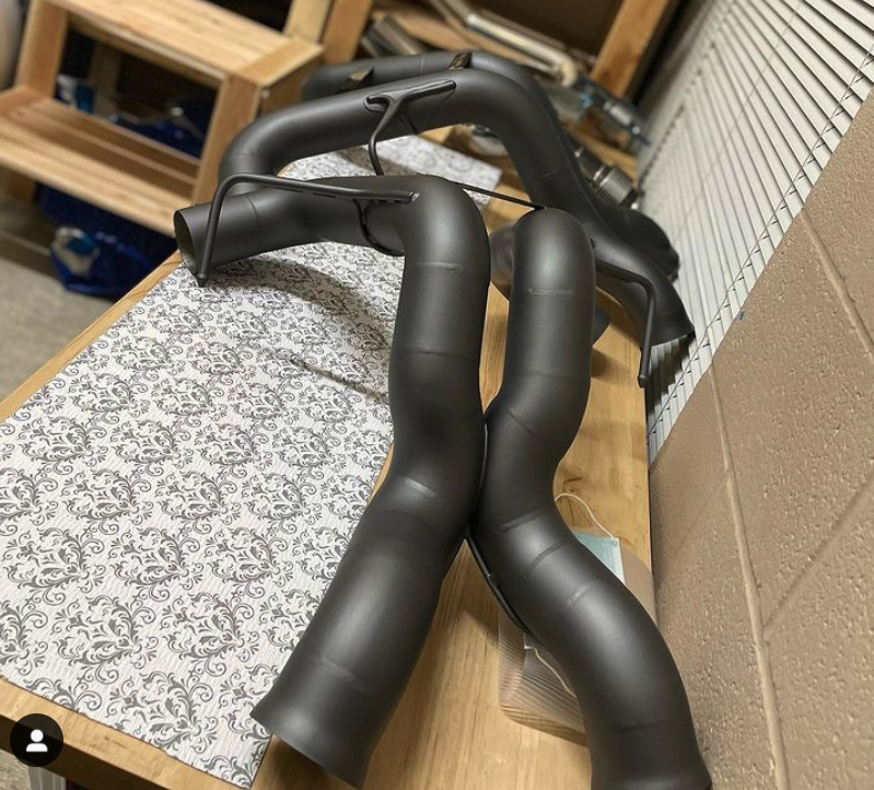 McLaren 540/570S 3" X-Pipe Race Exhaust