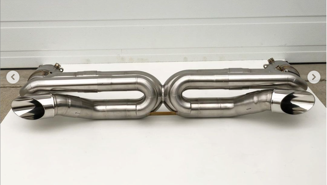 Porsche 996 Turbo Exhausts
