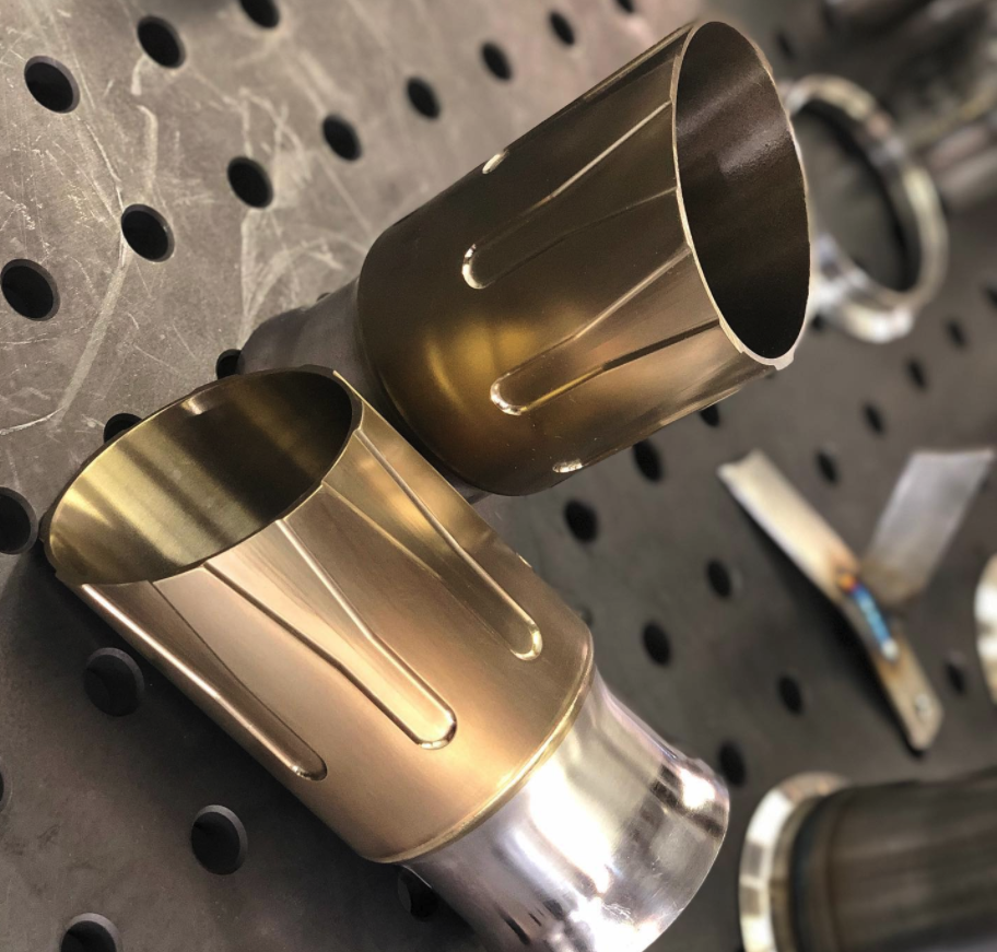 McLaren 765LT Custom Exhaust Tips