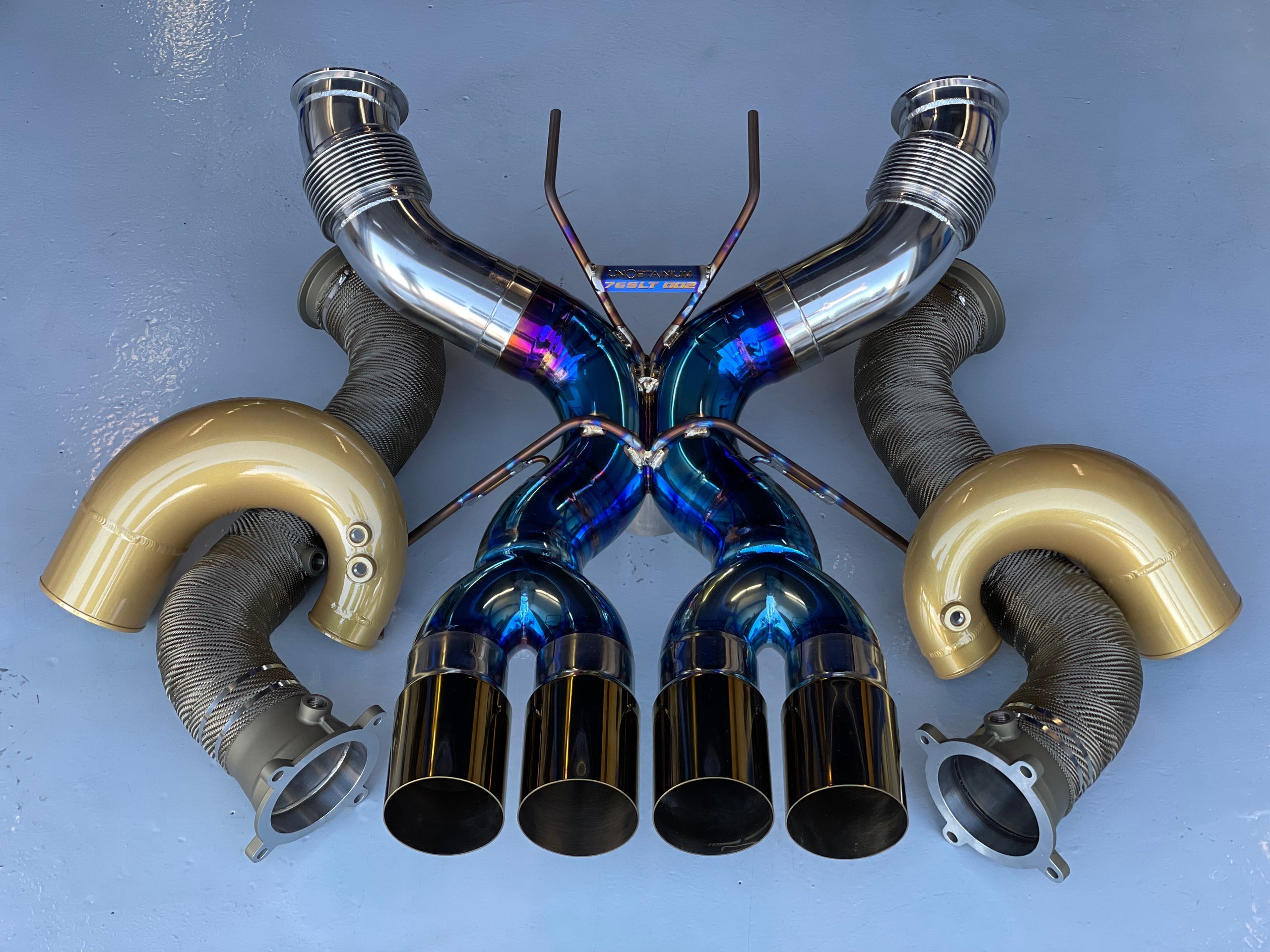 McLaren 765LT X-Pipe Exhaust System