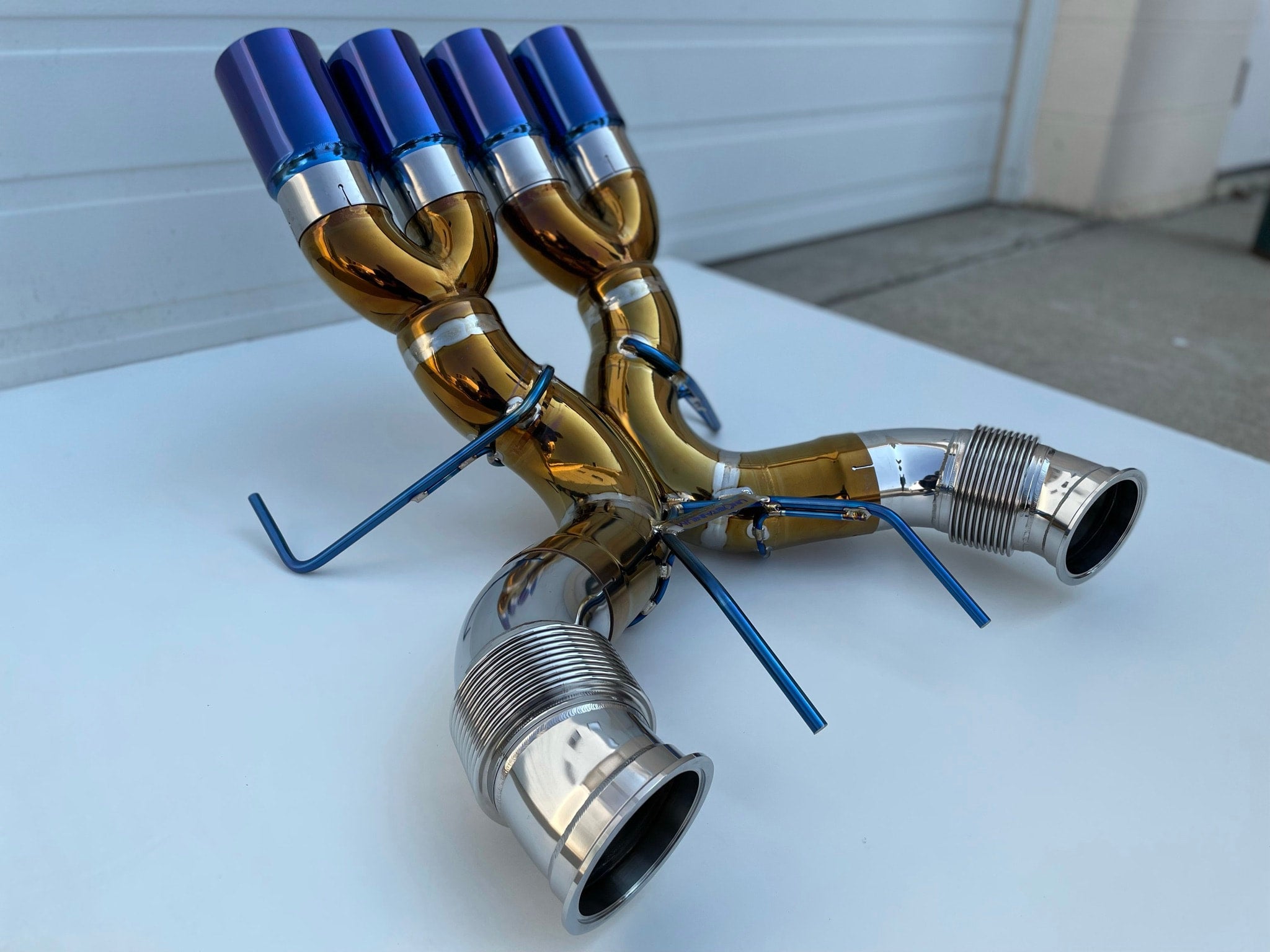 McLaren 765LT X-Pipe Exhaust System