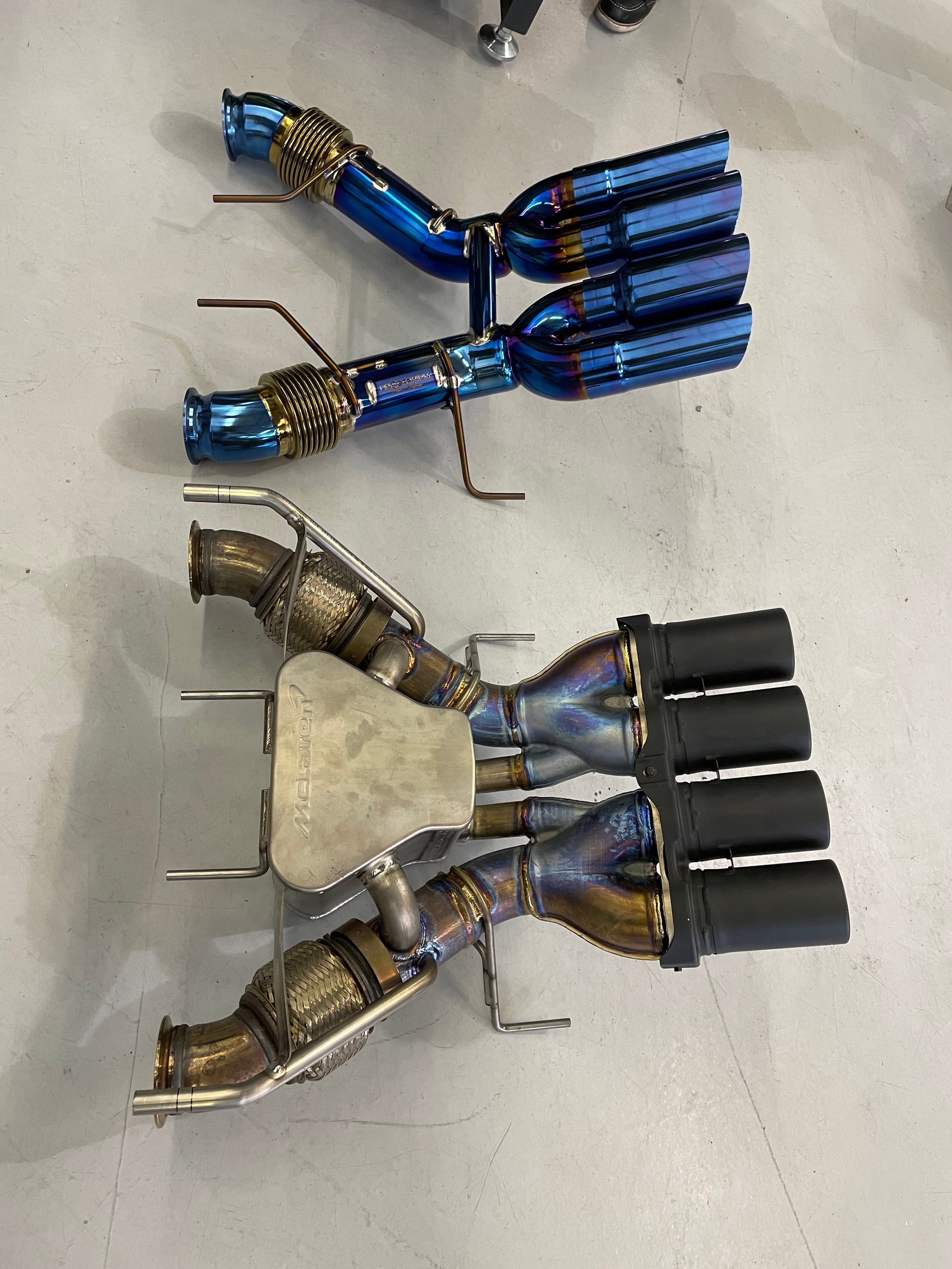 McLaren 765LT X-Pipe Exhaust System