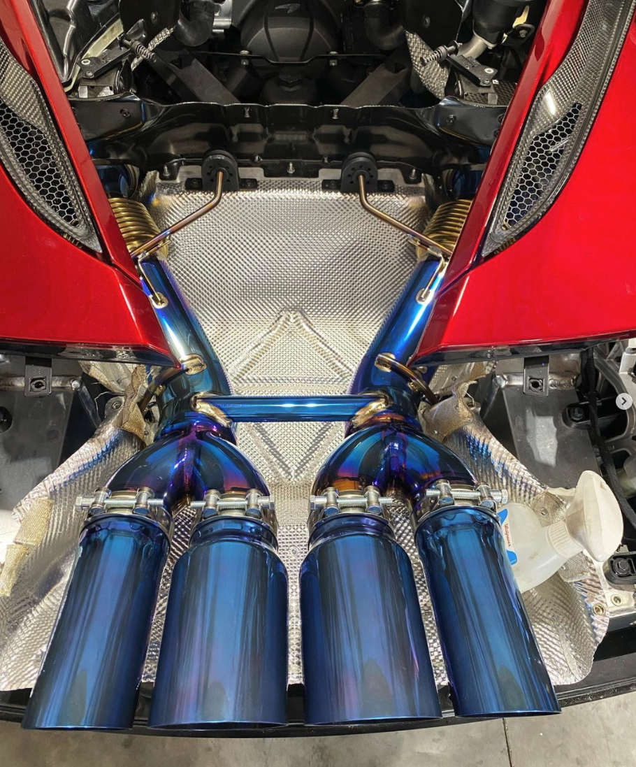McLaren 765LT X-Pipe Exhaust System