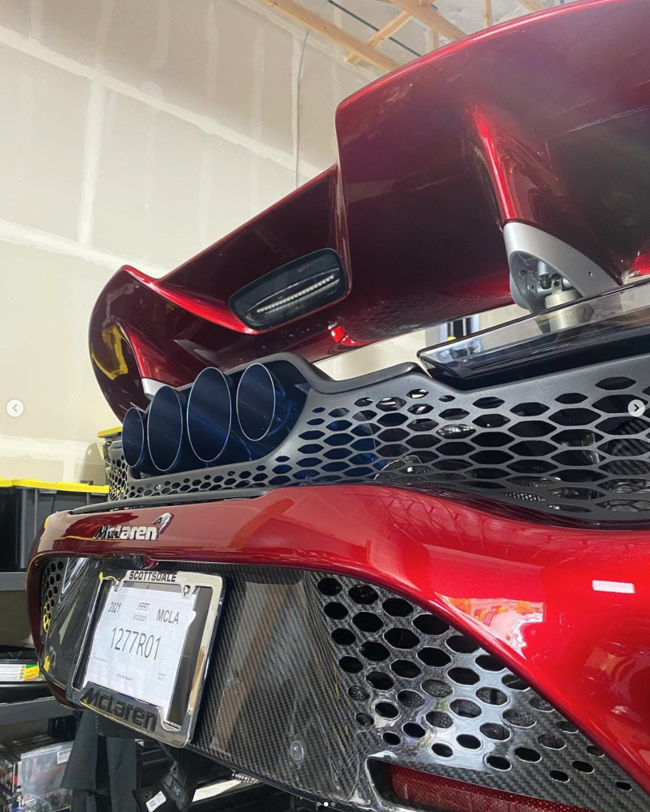 McLaren 765LT X-Pipe Exhaust System