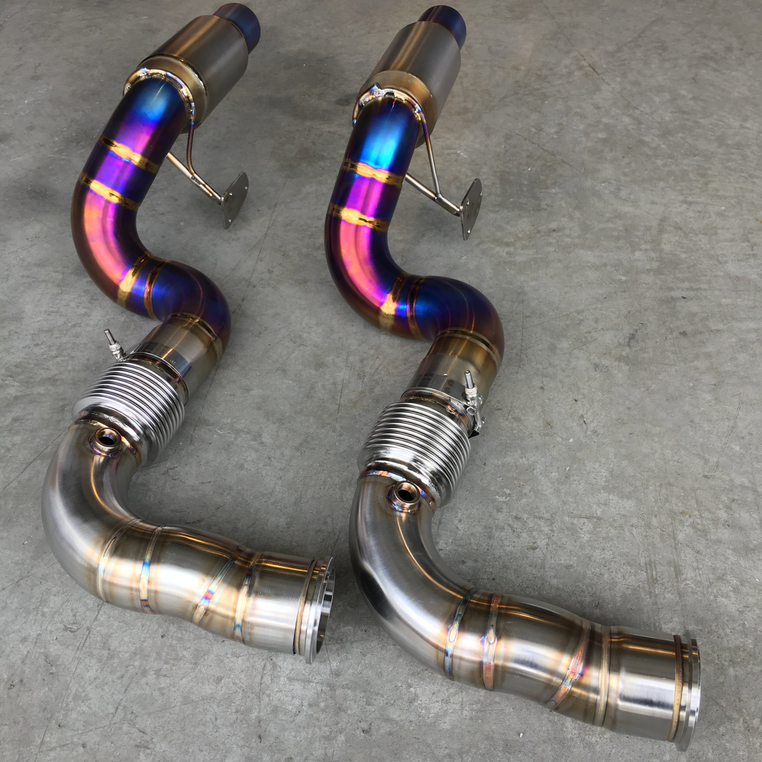 Can-Am Maverick Titanium or Stainless Exhausts