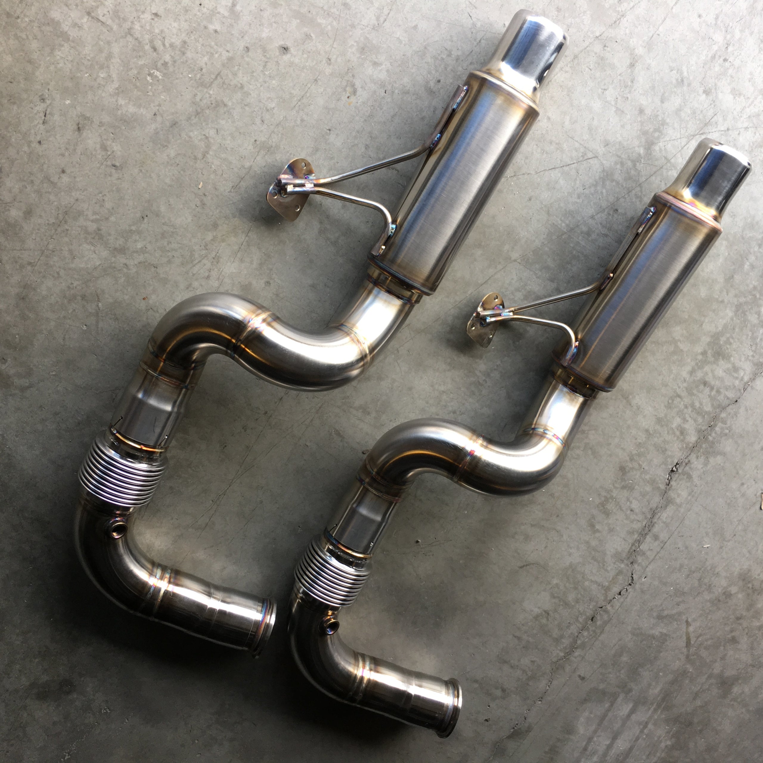 Can-Am Maverick Titanium or Stainless Exhausts