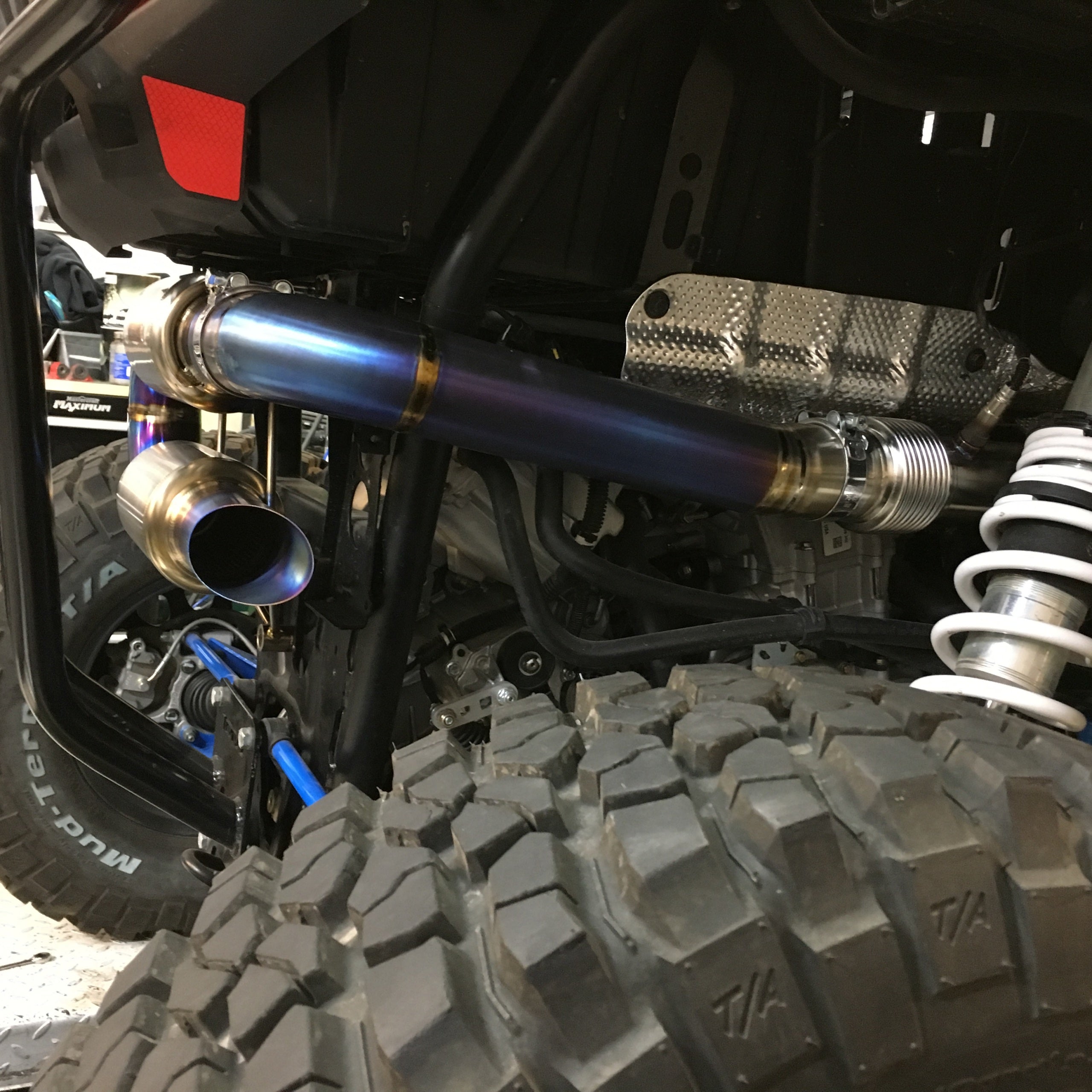Polaris RZR XPT Titanium Sport Exhaust