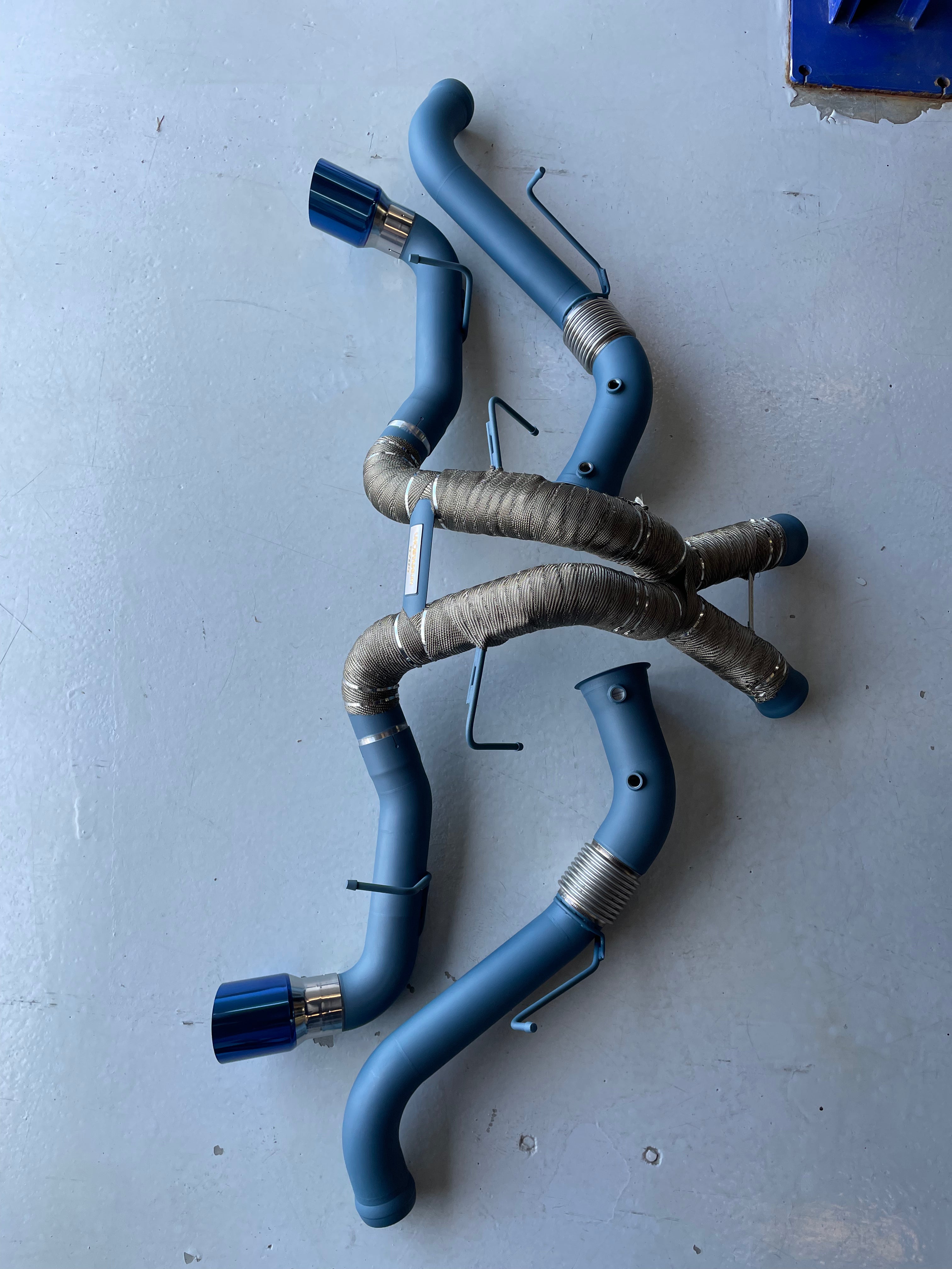 McLaren 540/570S 3" X-Pipe Race Exhaust
