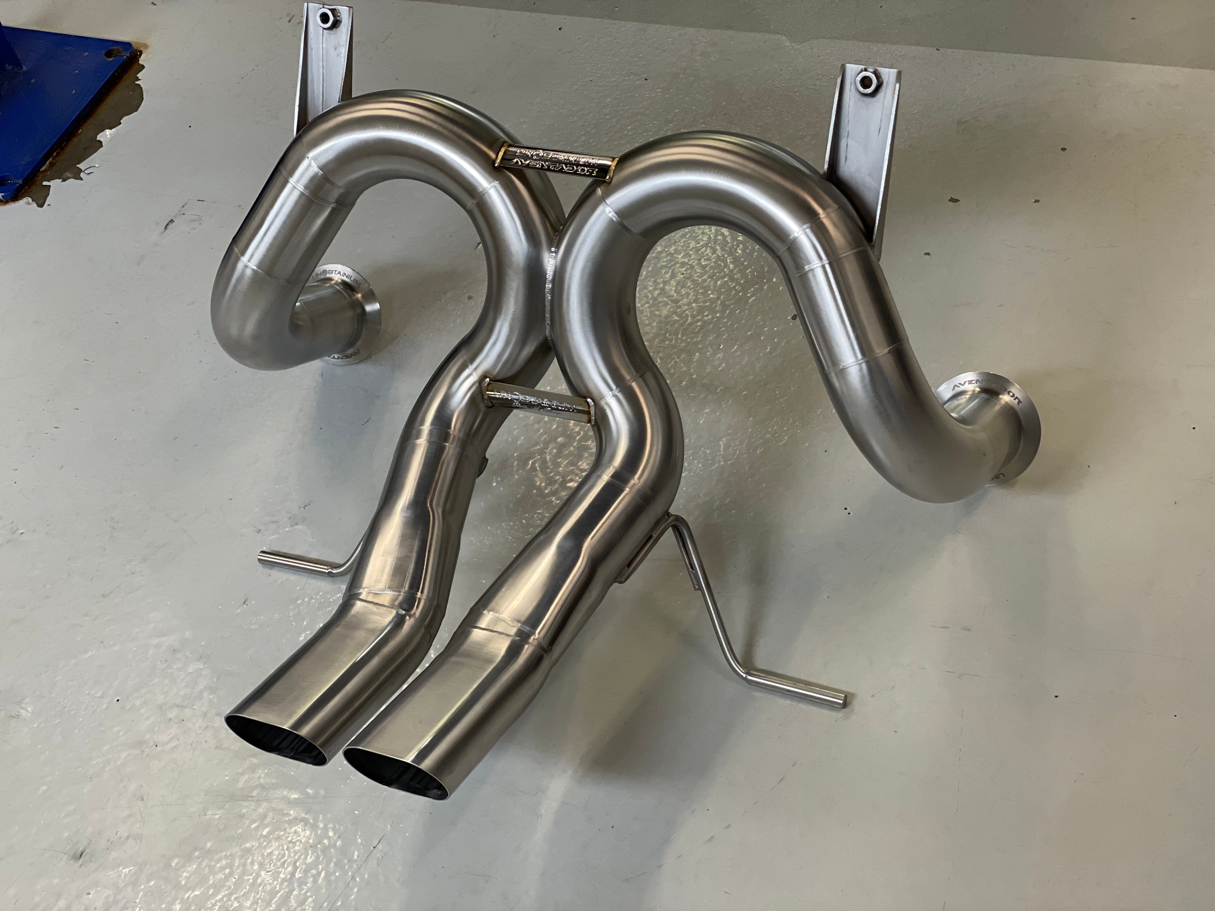 Lamborghini Aventador - Base Model 3" X-Pipe Exhaust