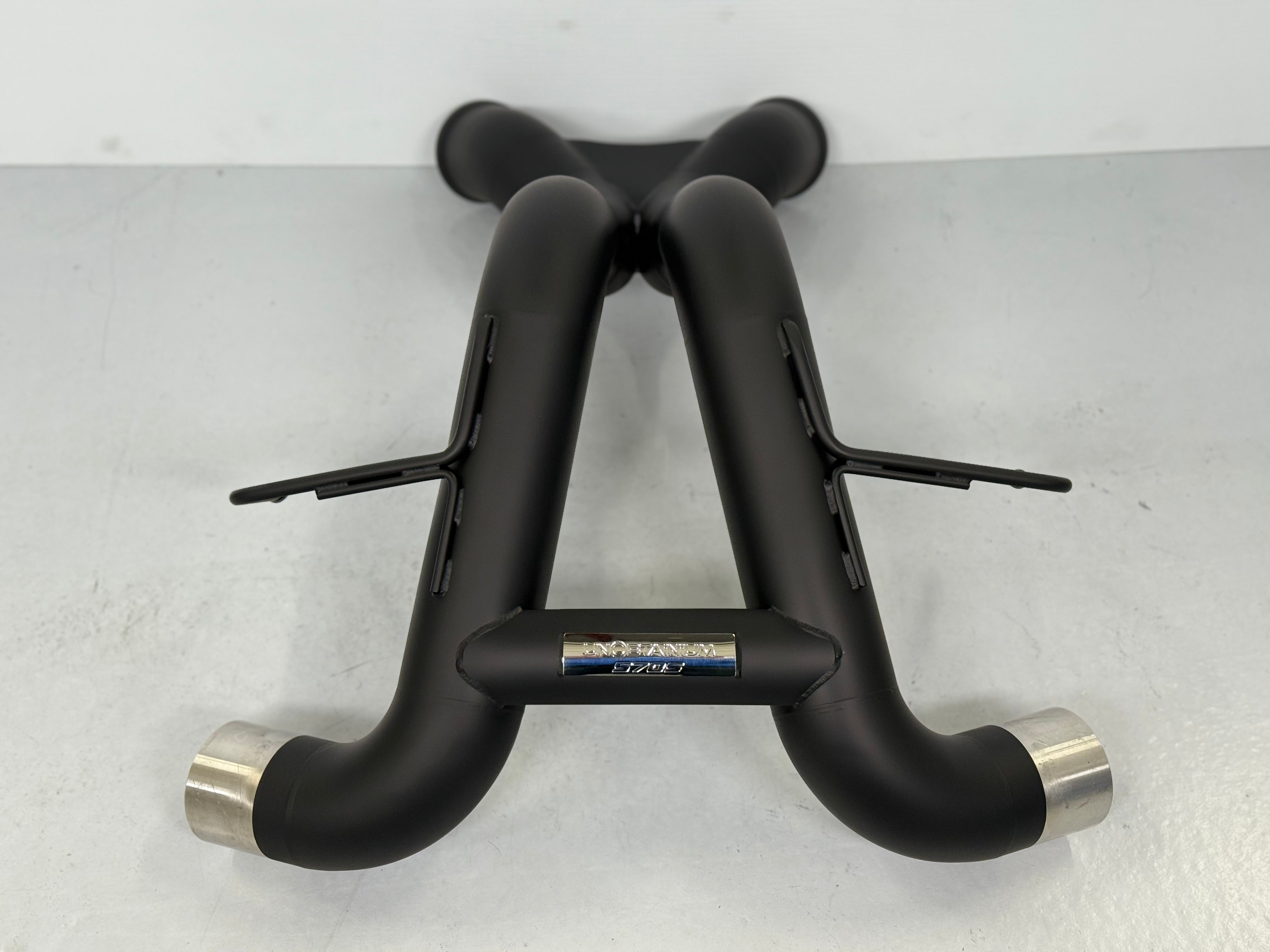 McLaren 540/570S 3" X-Pipe Race Exhaust
