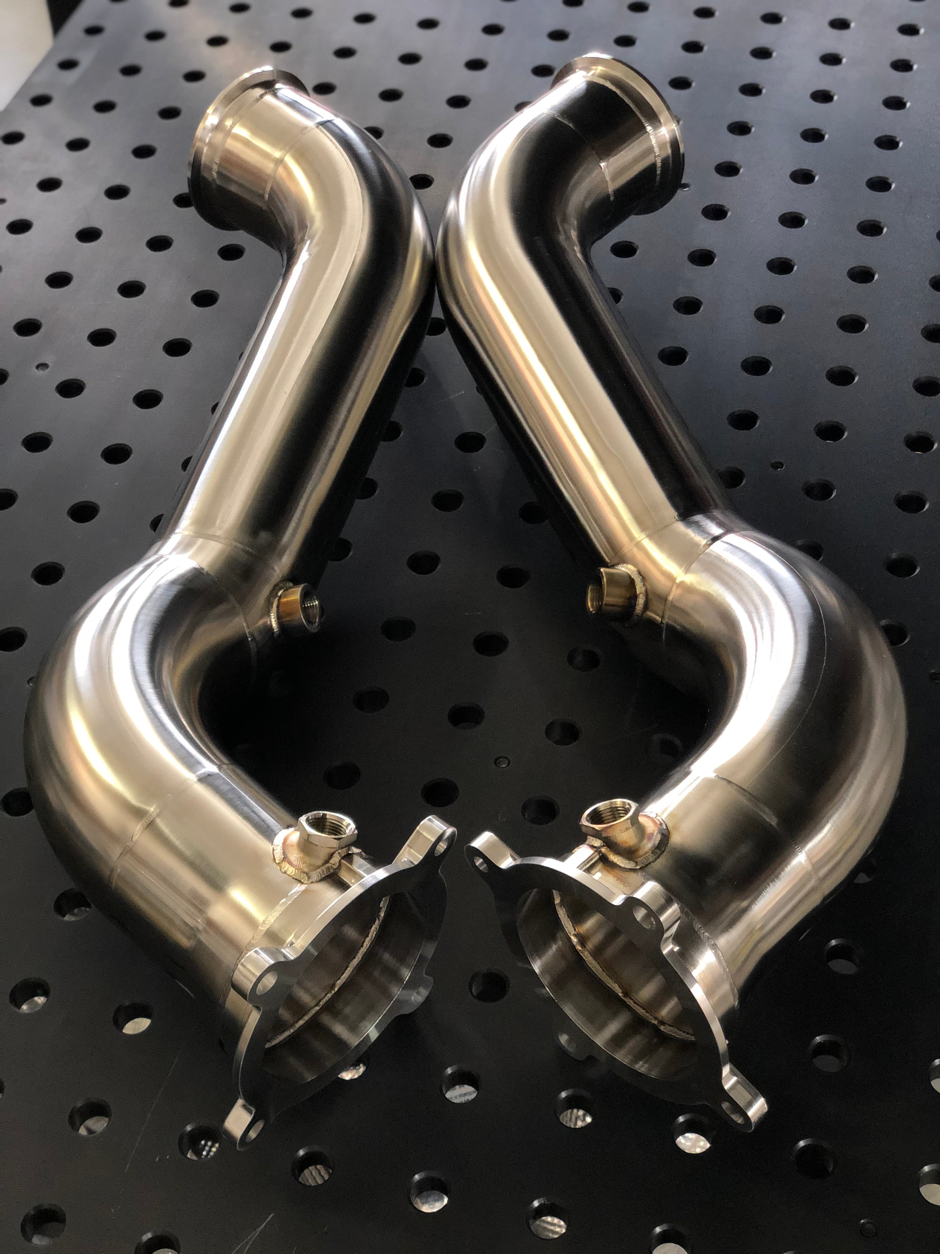 765LT Downpipes