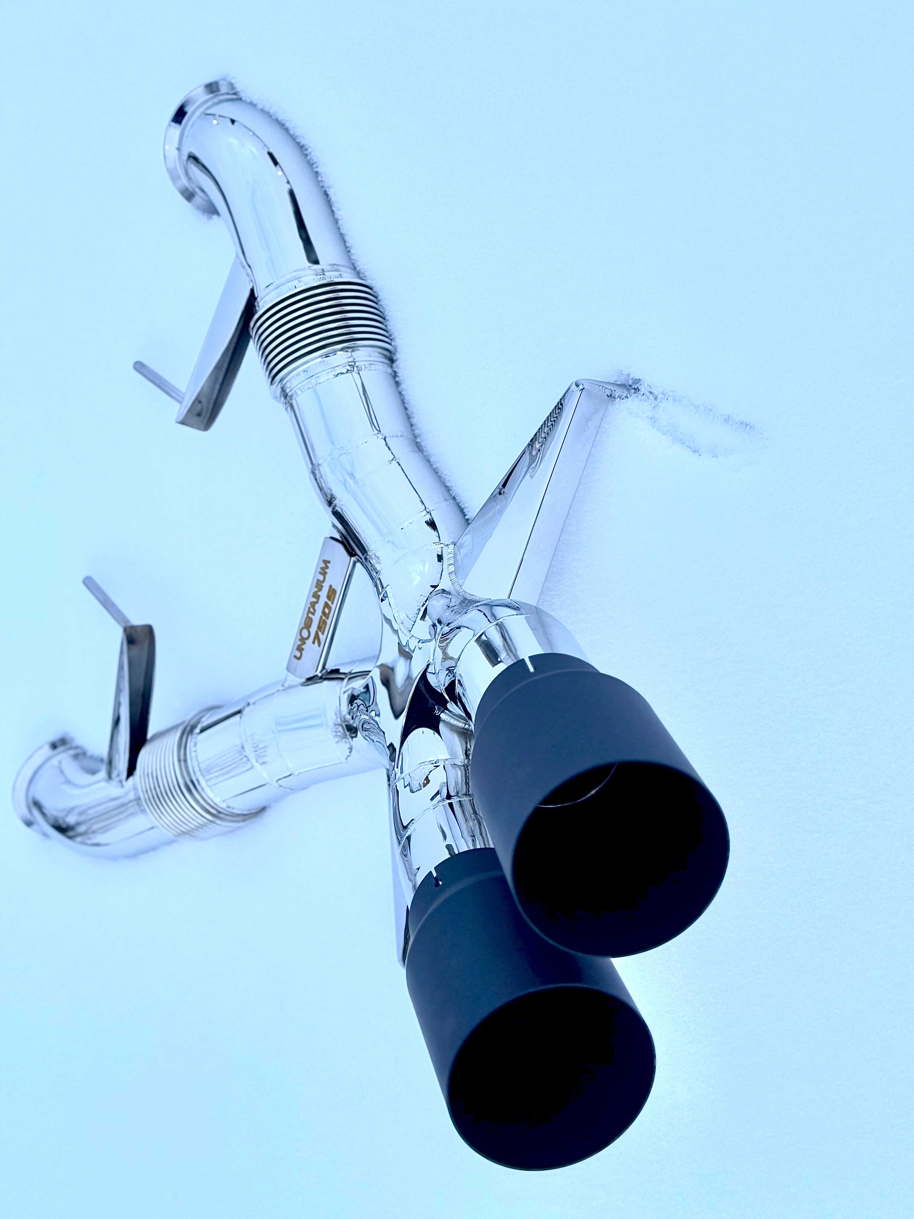 McLaren 750S Titinium or Inconel X-Pipe Exhaust System – Unobtainium