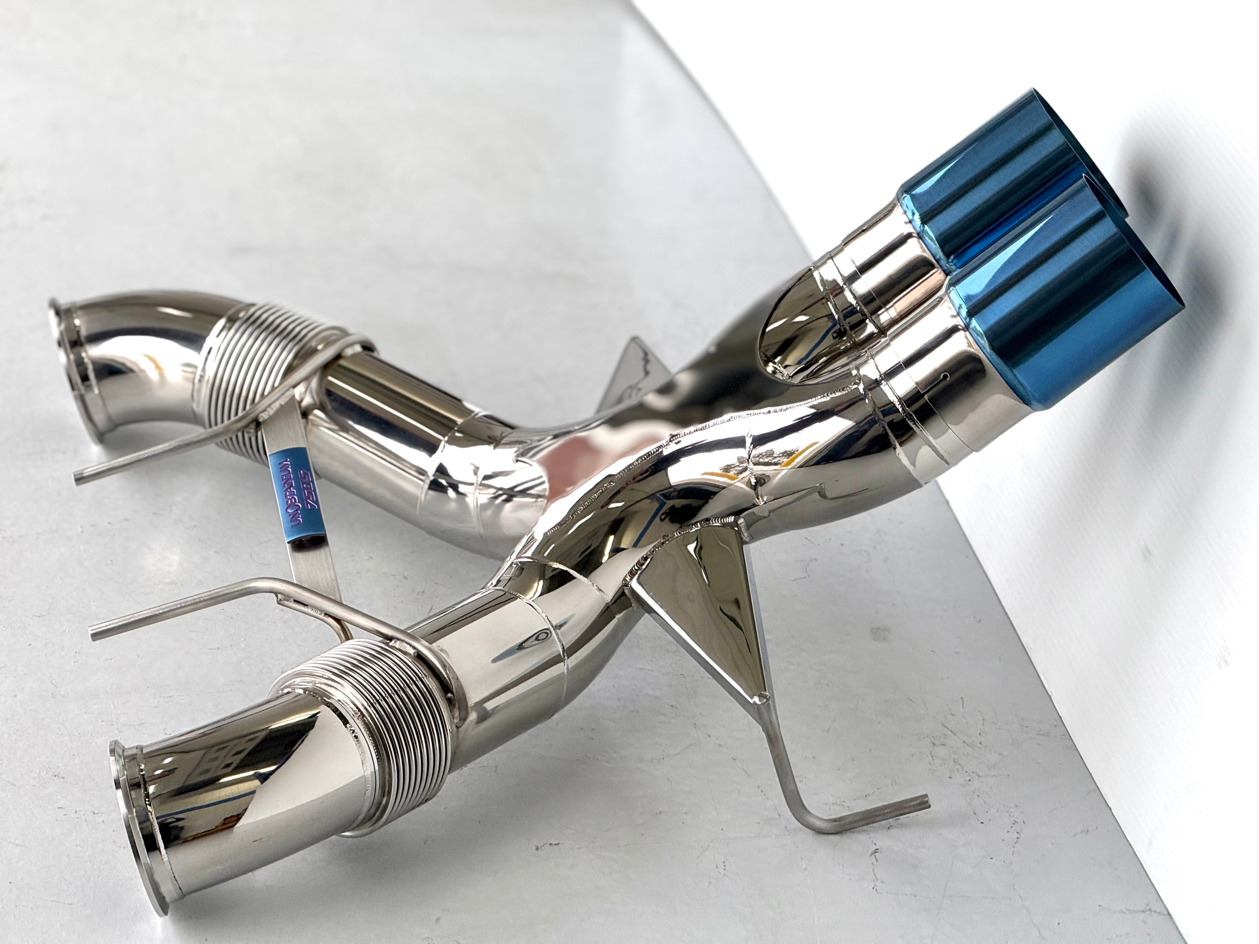 McLaren 750S Titinium or Inconel X-Pipe Exhaust System – Unobtainium