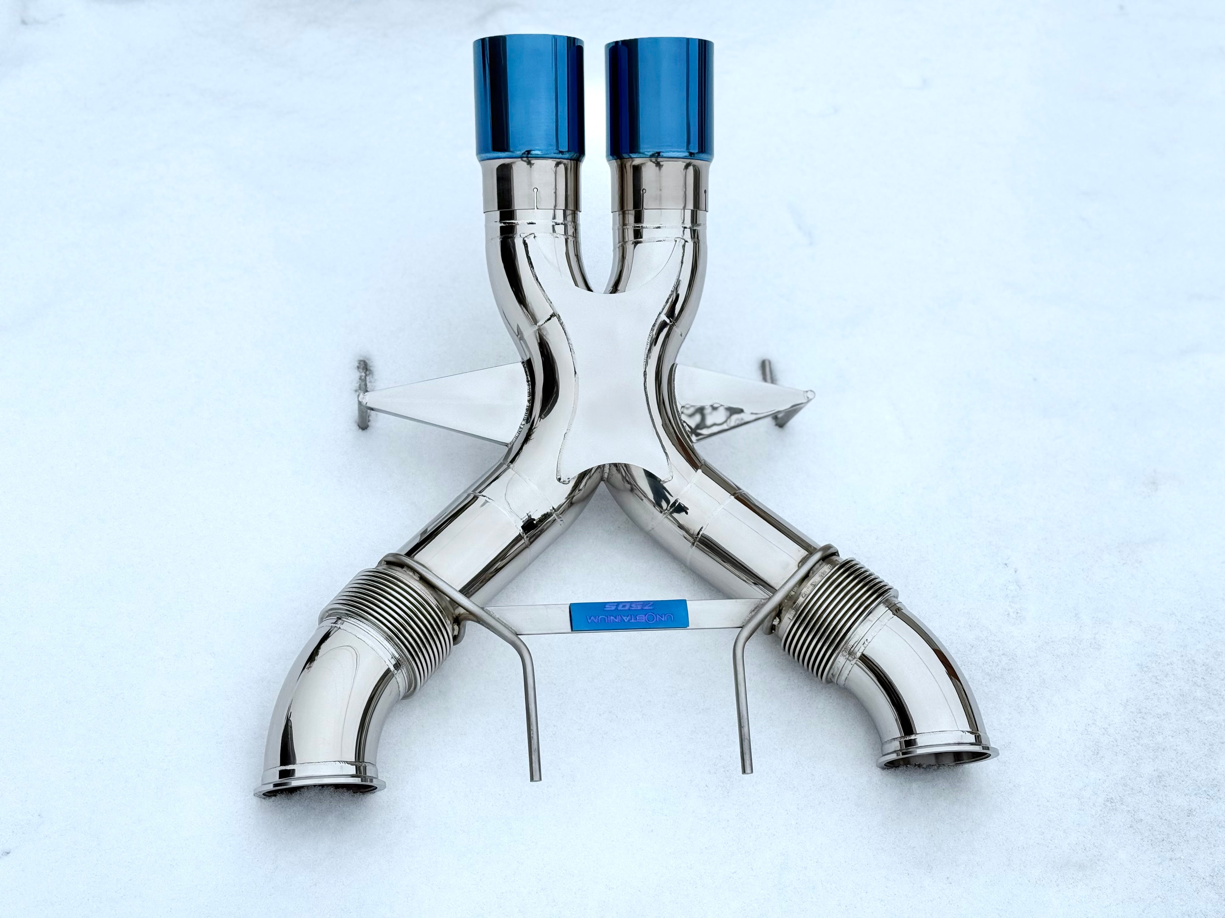 McLaren 750S Titinium or Inconel X-Pipe Exhaust System – Unobtainium