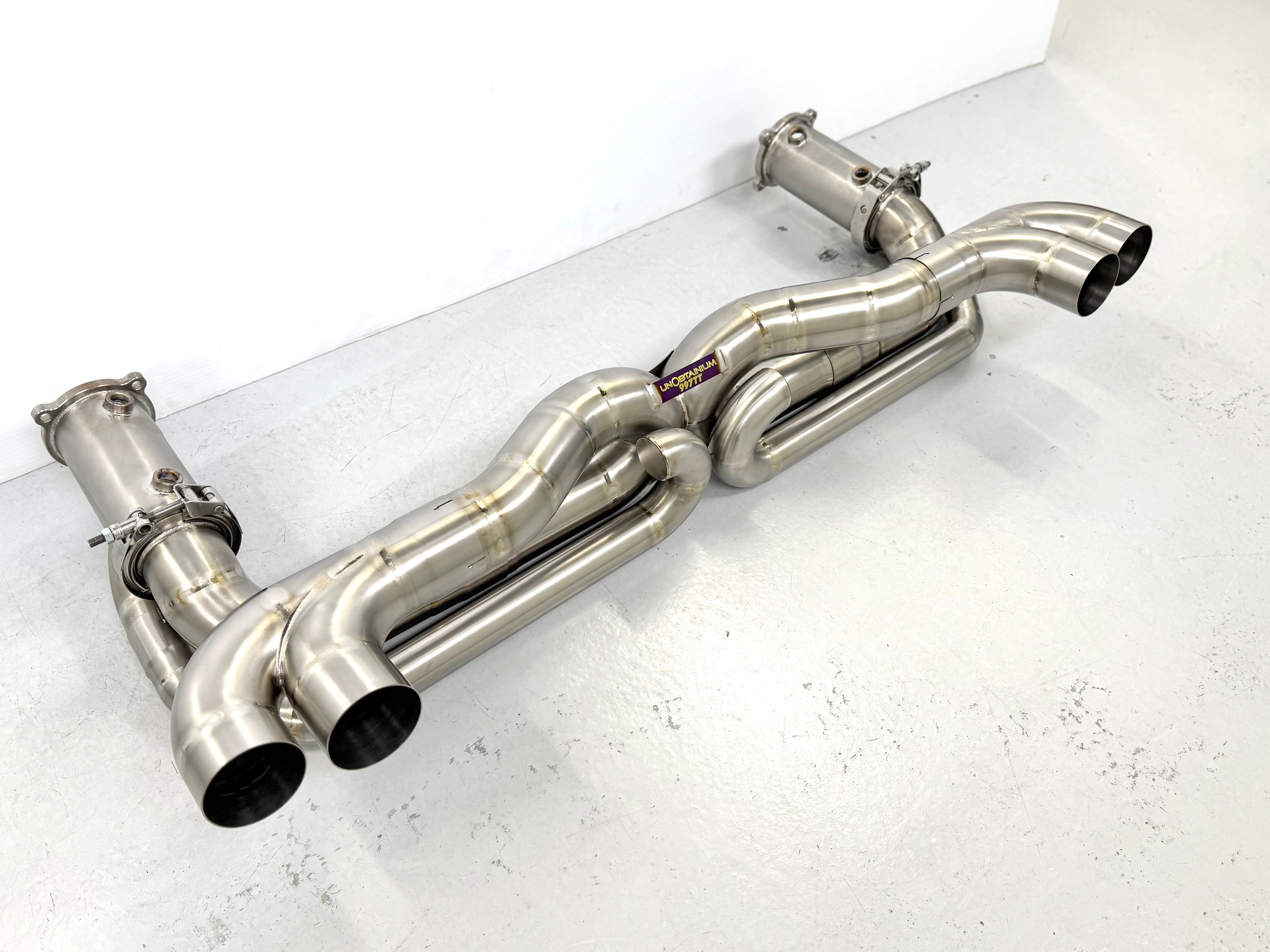 Porsche 997.1 Turbo Exhausts