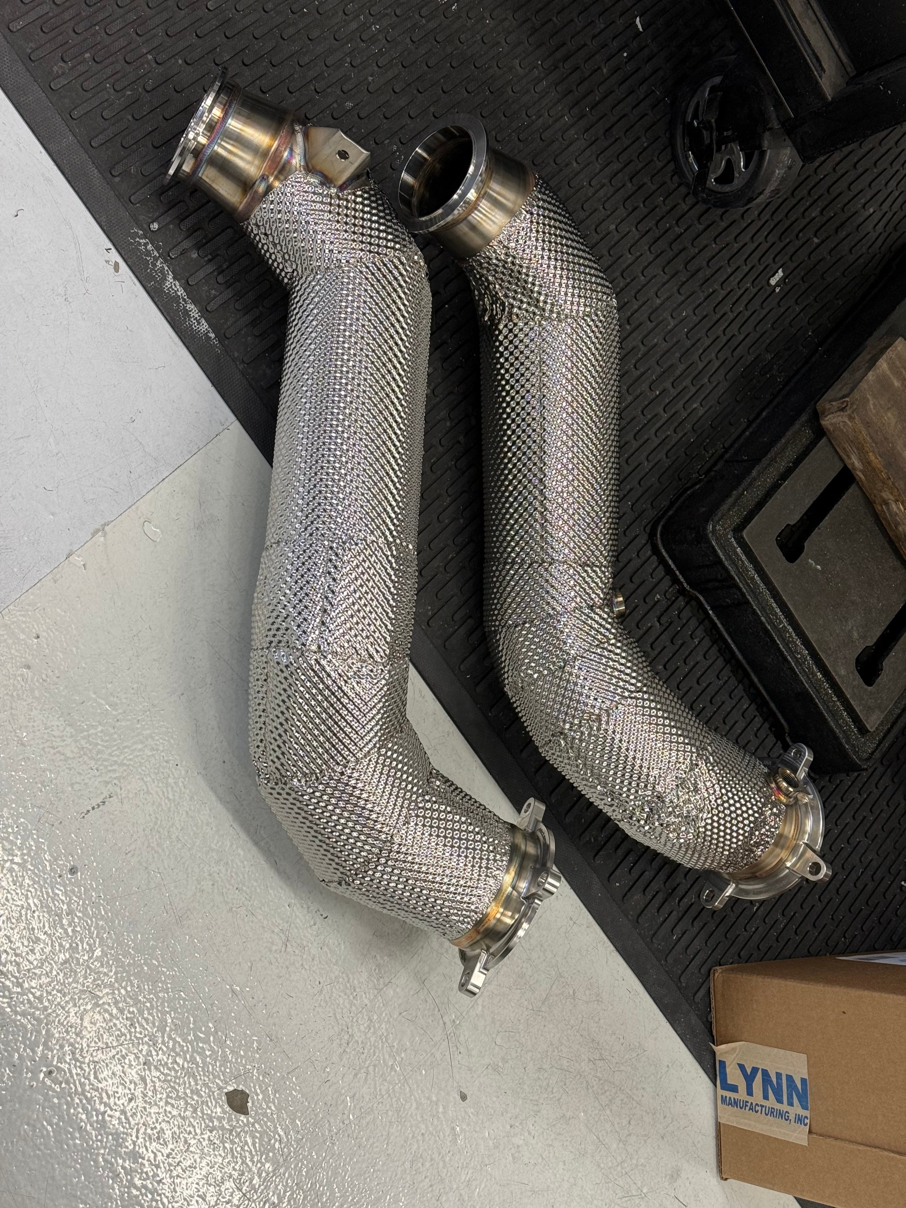 765LT Downpipes