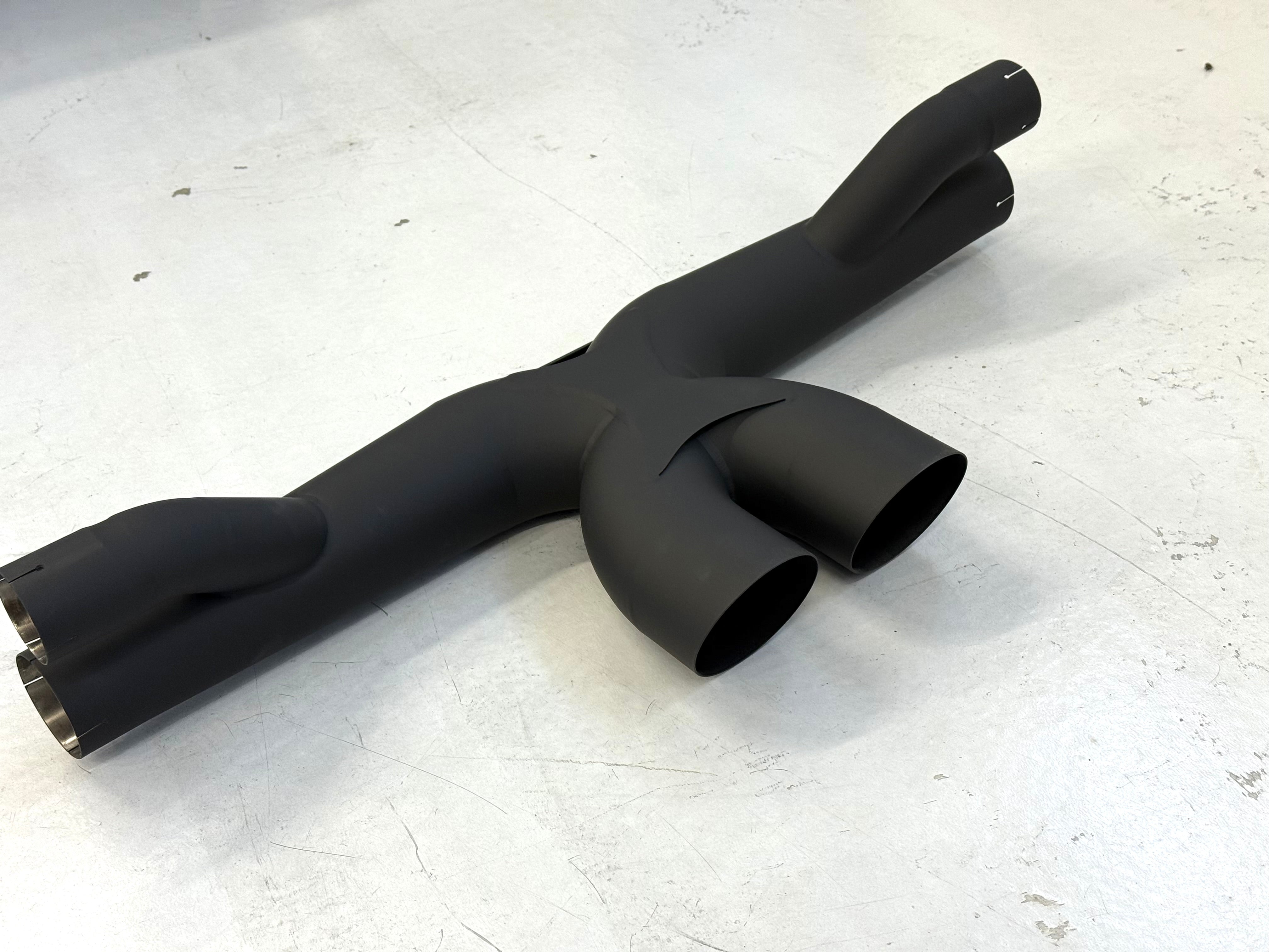 991.1 / 991.2 Porsche GT3/GT3RS Muffler delete X-pipe
