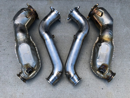 McLaren 765LT Downpipes