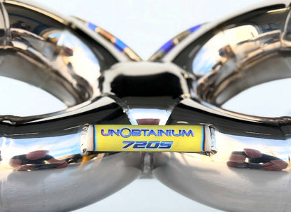 McLaren 720S: Titanium, Inconel or Stainless X-Pipe Exhaust
