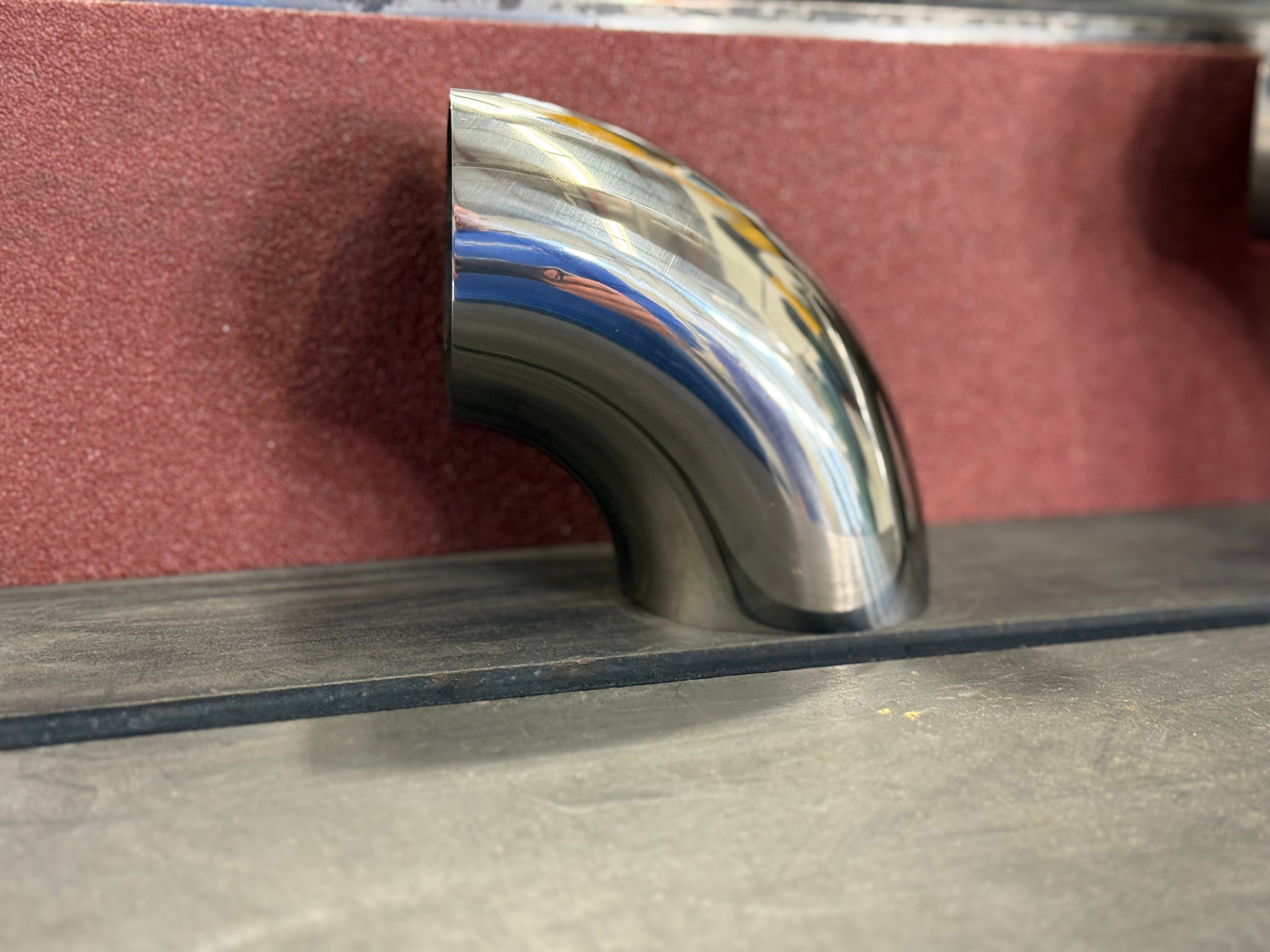 2" Titanium 90° Tight Radius Elbow 1.1D CLR (1mm)