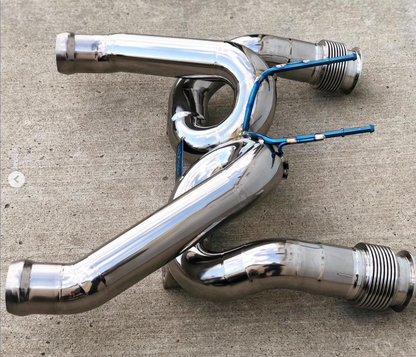 McLaren 720S: Titanium, Inconel or Stainless X-Pipe Exhaust