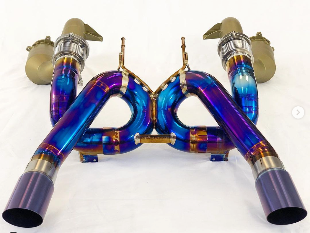 McLaren 720S: Titanium, Inconel or Stainless X-Pipe Exhaust