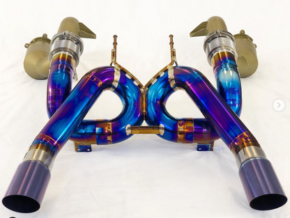 McLaren 720S: Titanium, Inconel or Stainless X-Pipe Exhaust