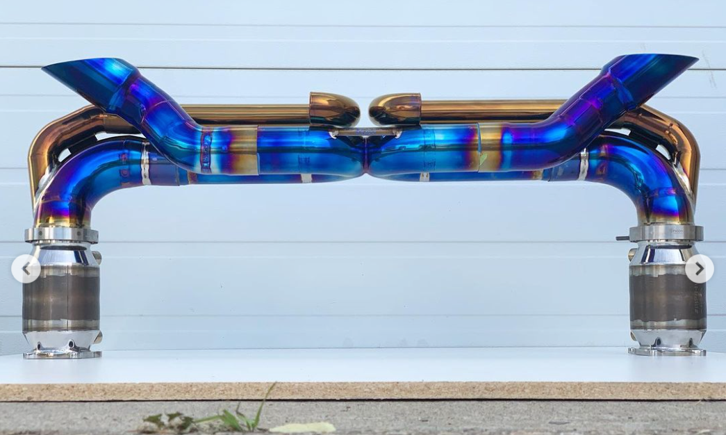 Porsche 996 Turbo Exhausts