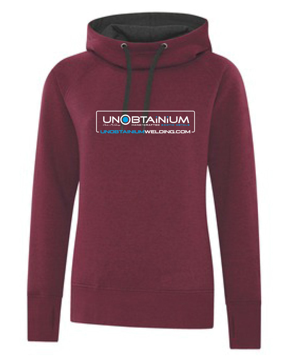 Unobtainium Branded Women's Hooded Sweatshirt