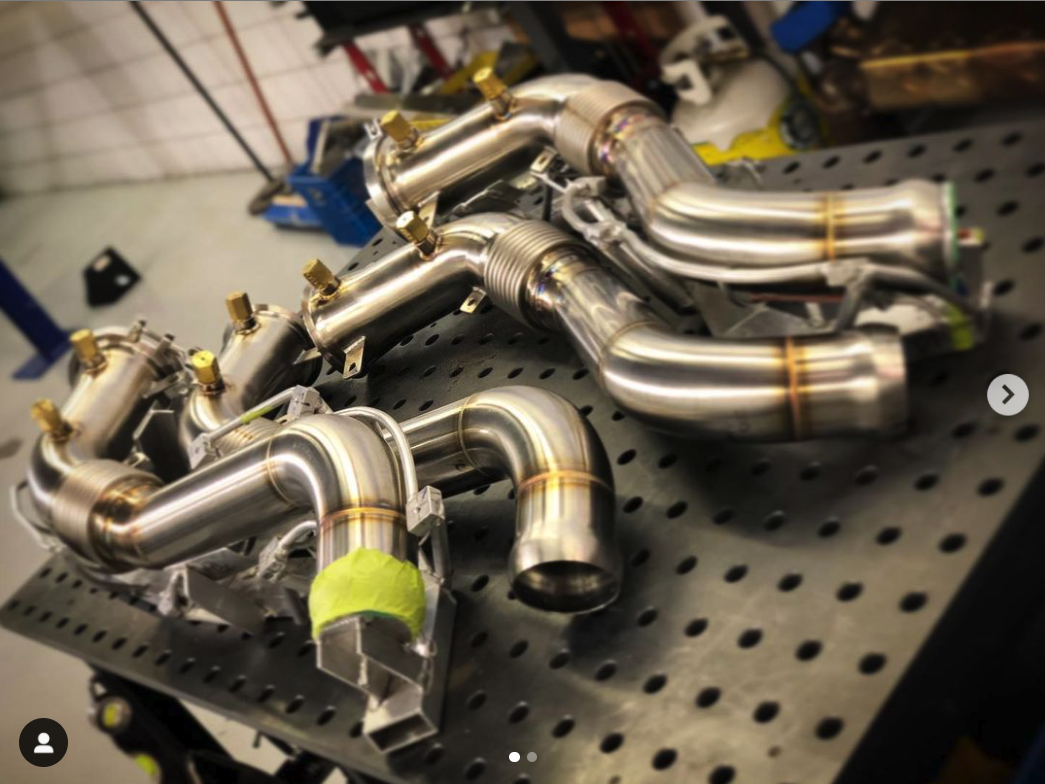McLaren (Various) High Flow Downpipes