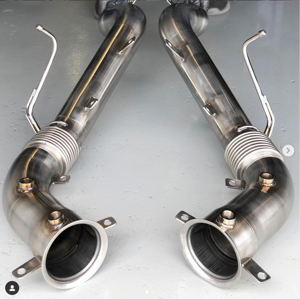 McLaren (Various) High Flow Downpipes