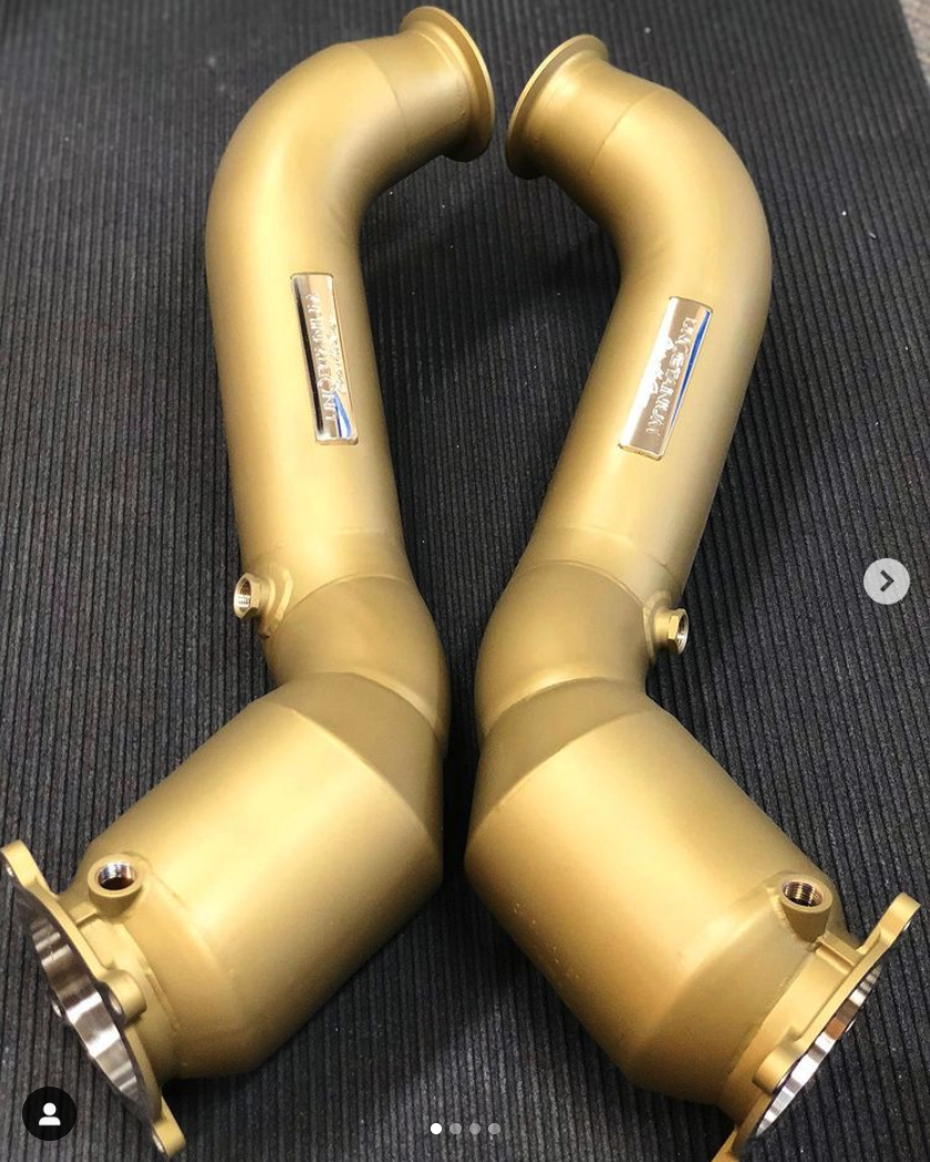 McLaren 720S High Flow Downpipes