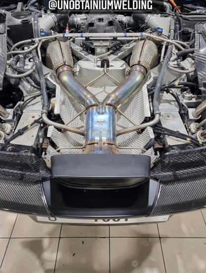 McLaren P1 Downpipes