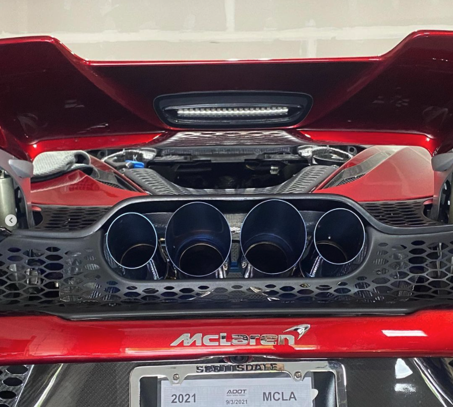 McLaren 765LT X-Pipe Exhaust System