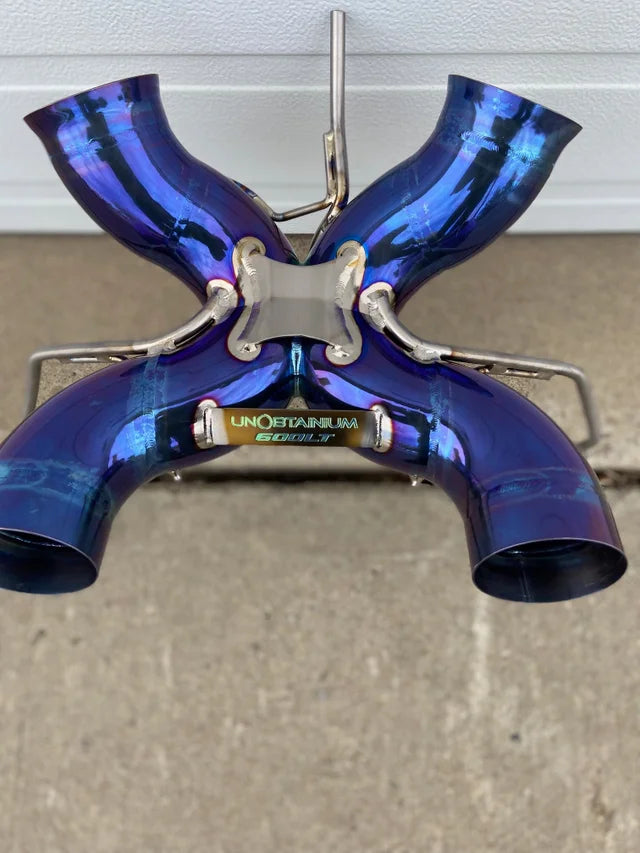 McLaren 600LT X-Pipe 3" Titanium Exhaust System