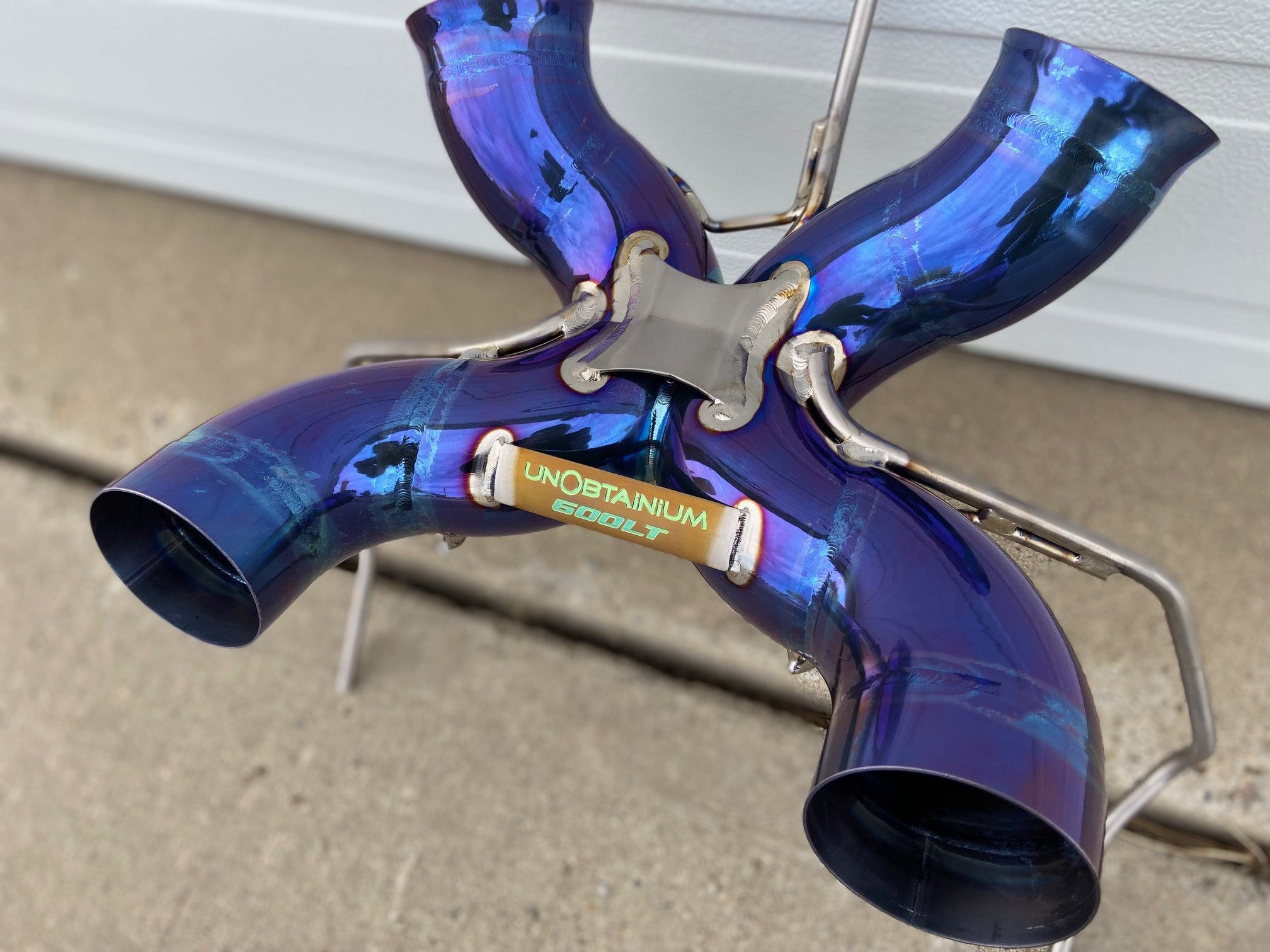 McLaren 600LT X-Pipe 3" Titanium Exhaust System