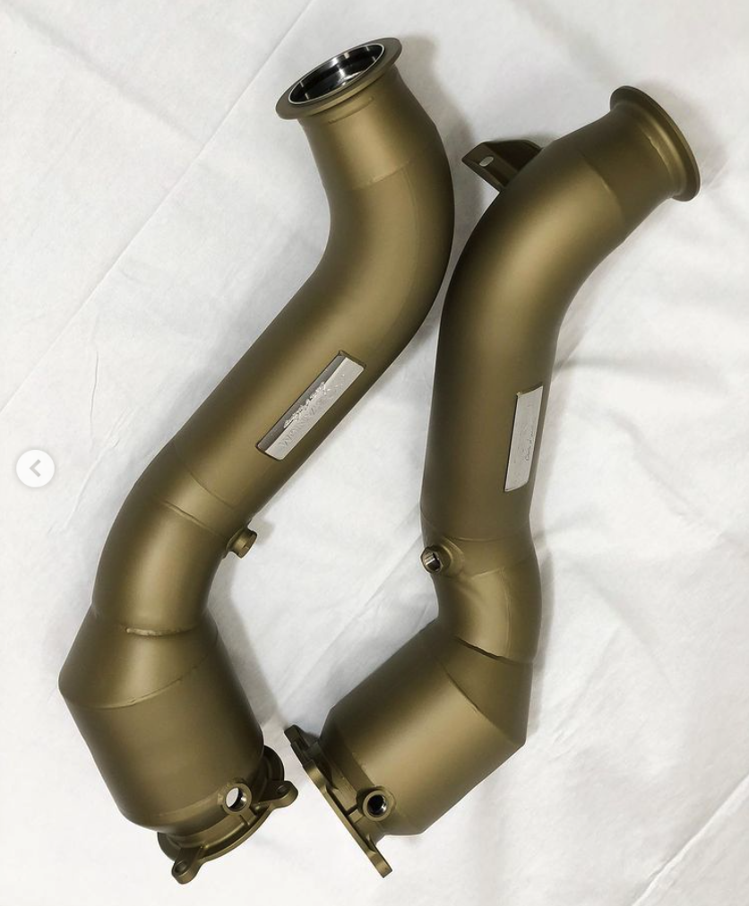 McLaren 750S High Flow Downpipes