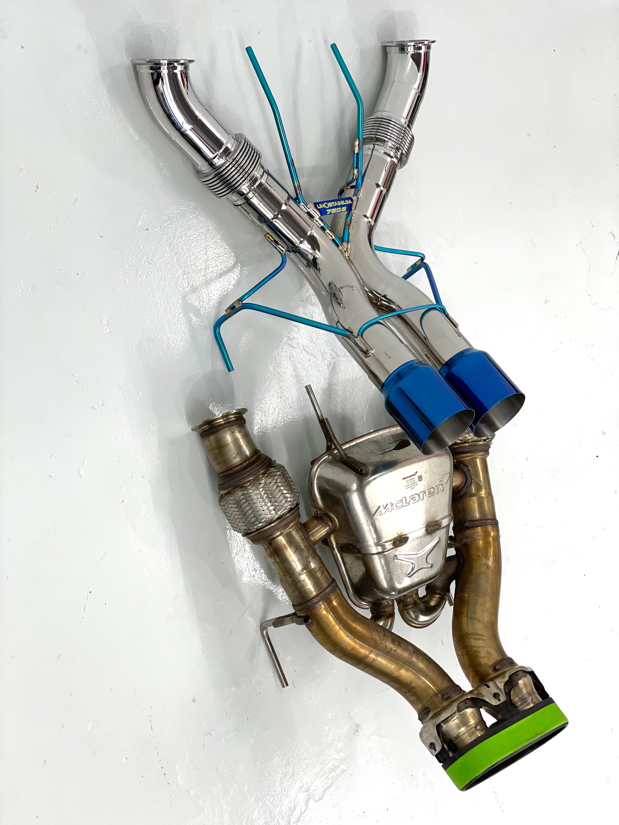 McLaren 750S X-Pipe Exhaust System